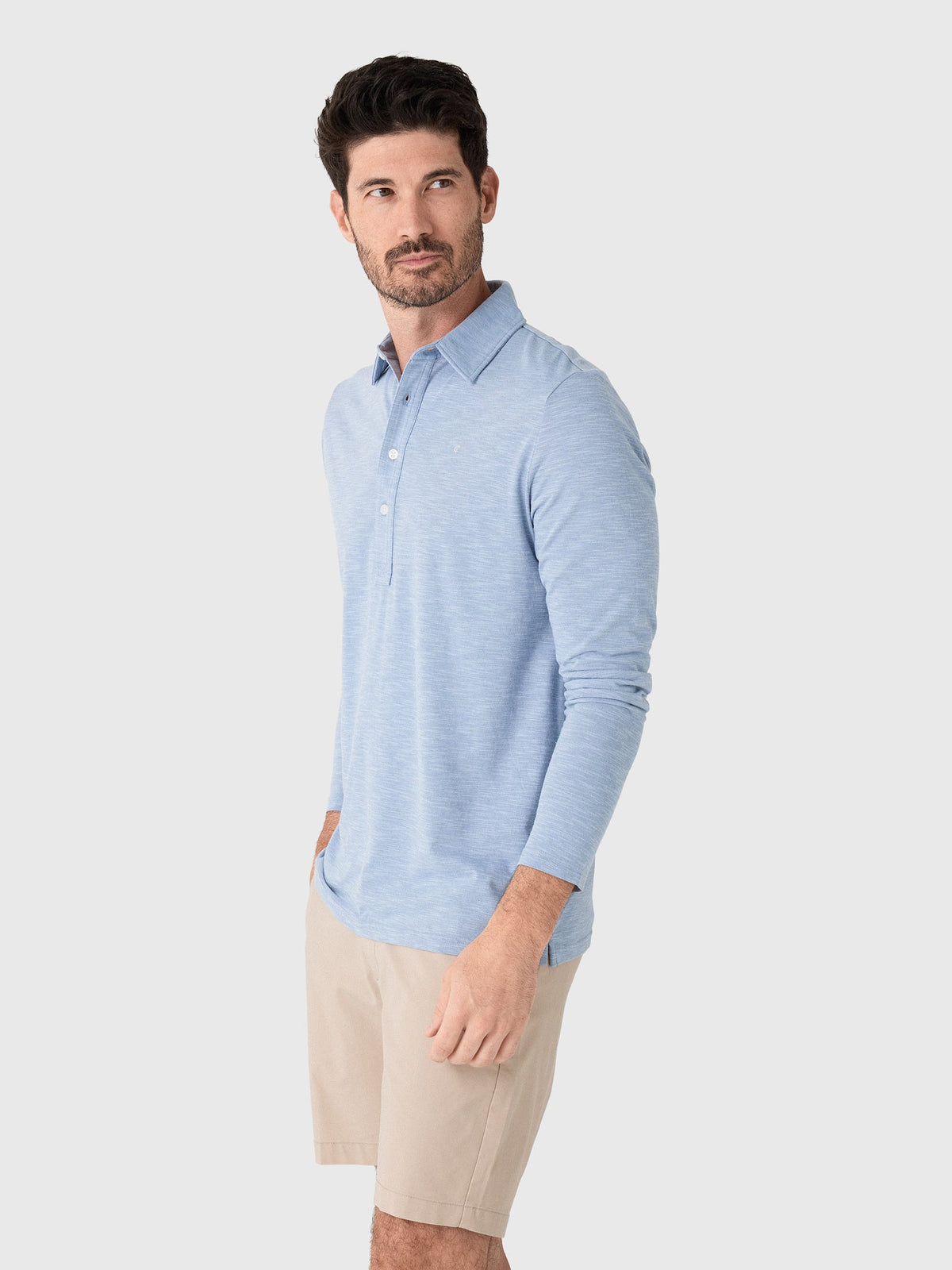 Criquet Men's Brrr° Long Sleeve Range Polo