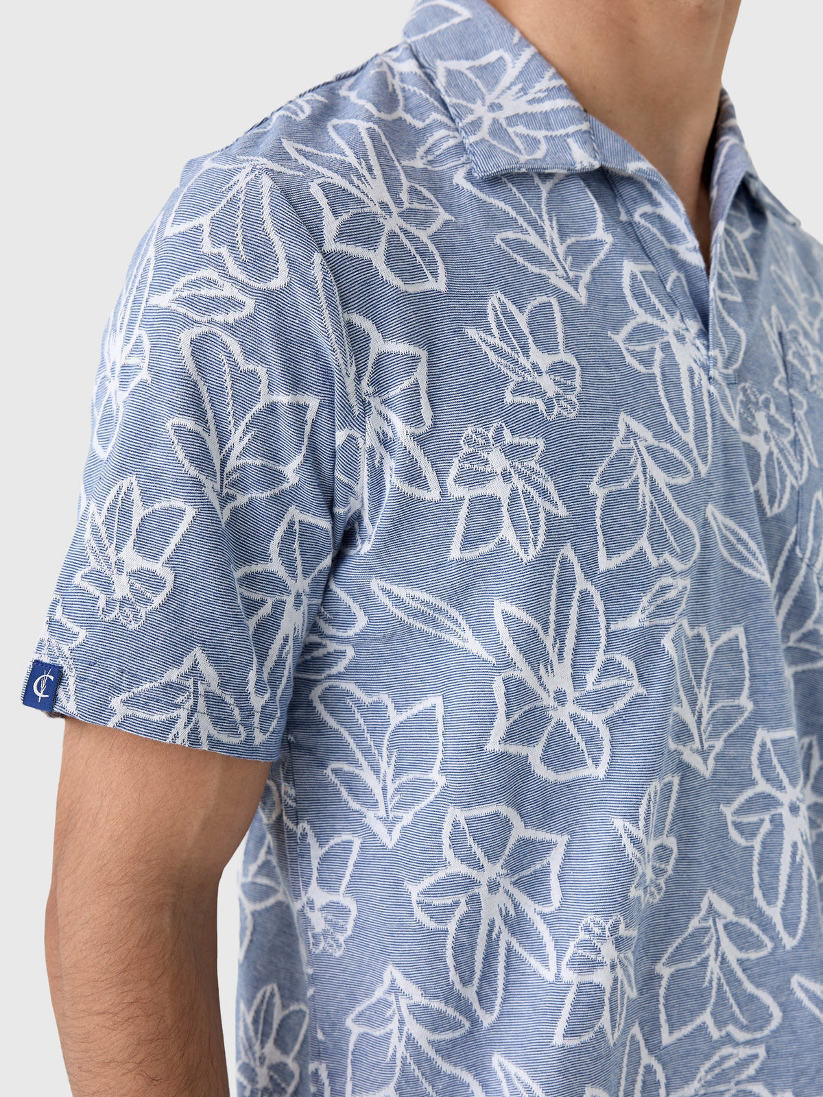 Criquet Men's The Jacquard Monty Polo