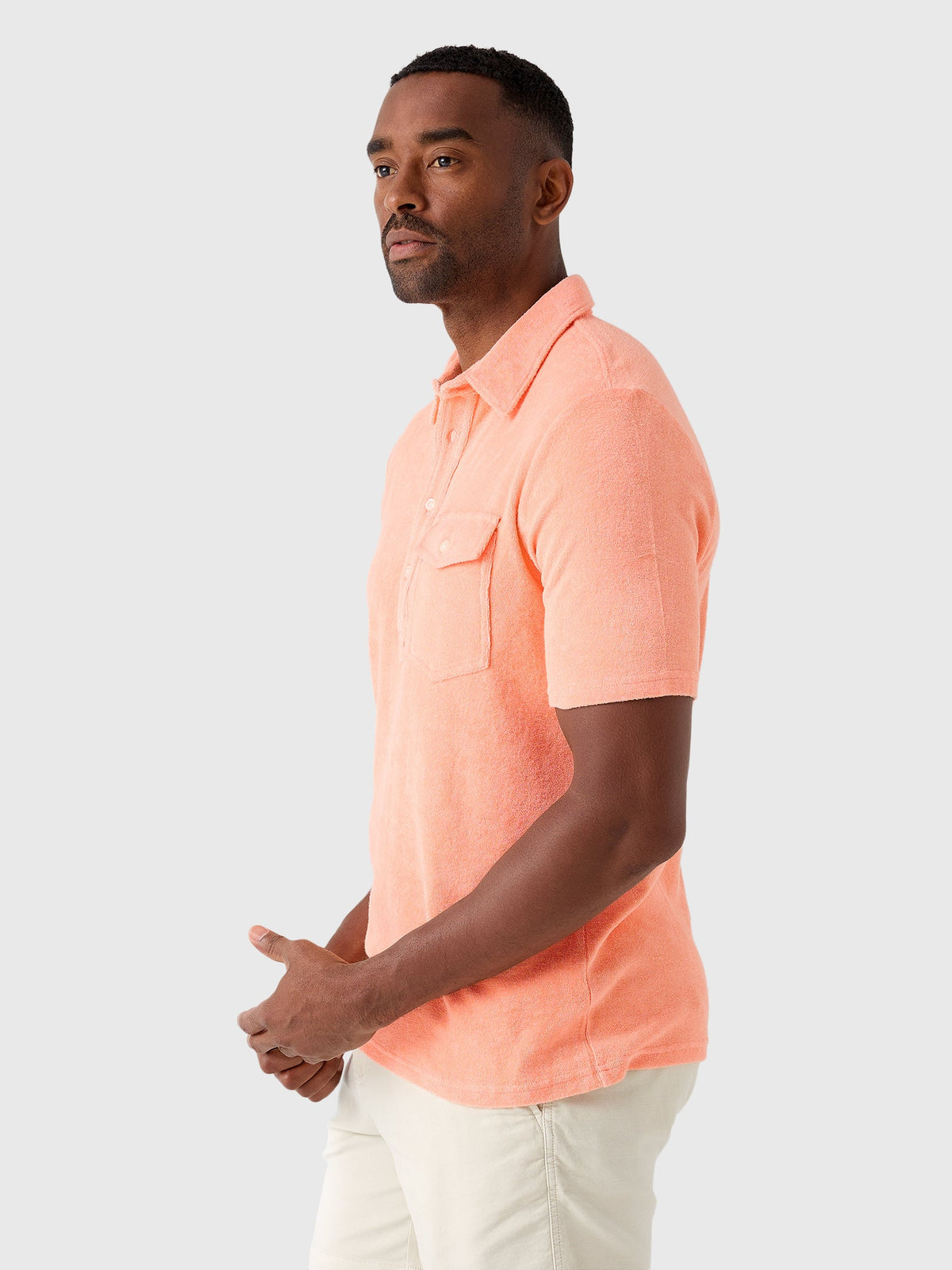 Criquet Men's Terrycloth Players Polo