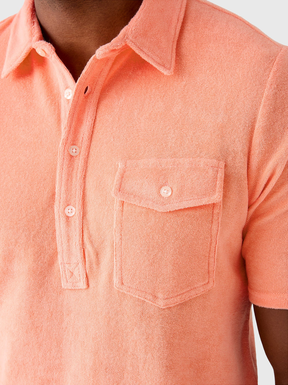 Criquet Men's Terrycloth Players Polo