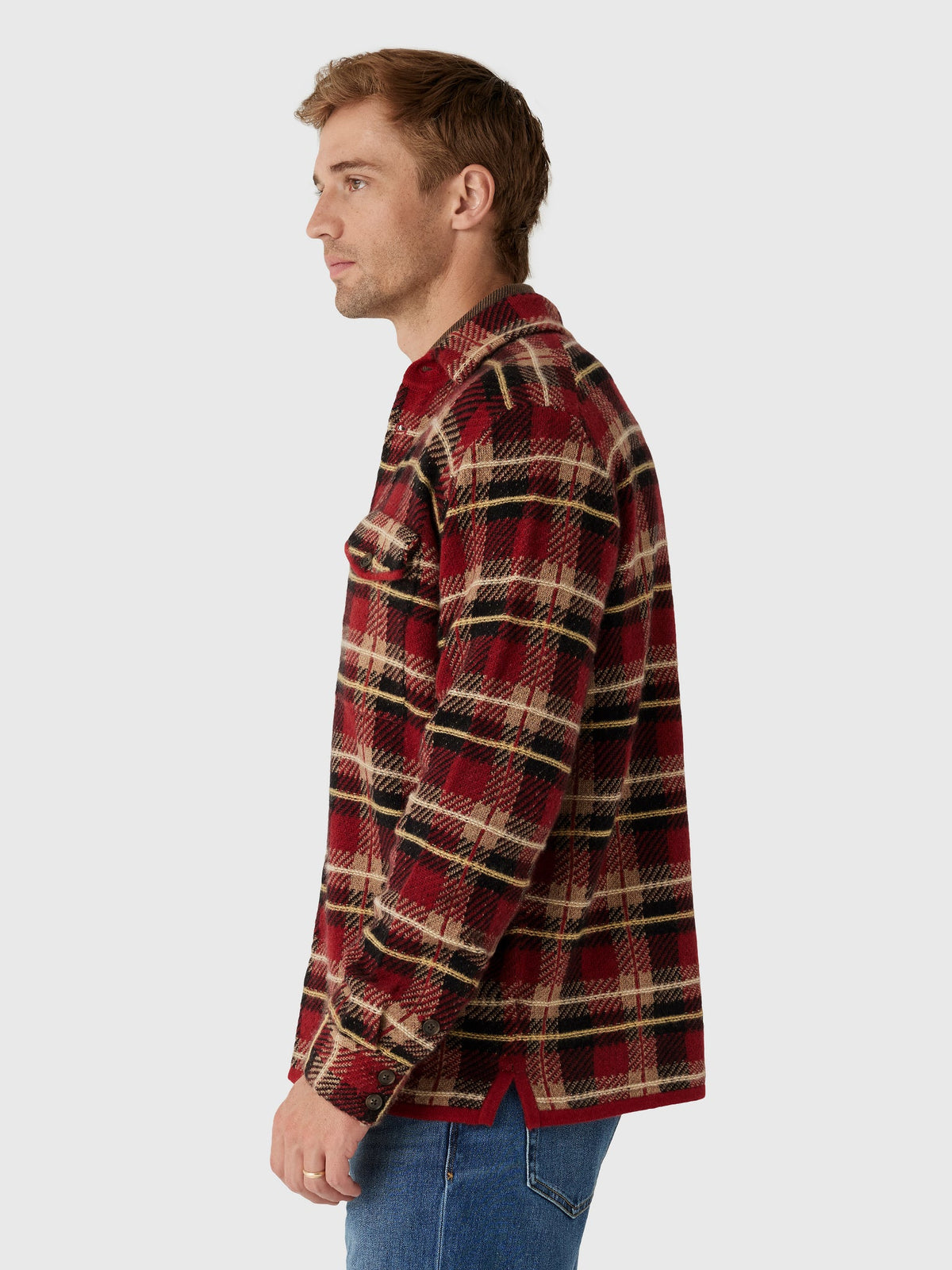 Guest In Residence Men's Plaid Work Shirt