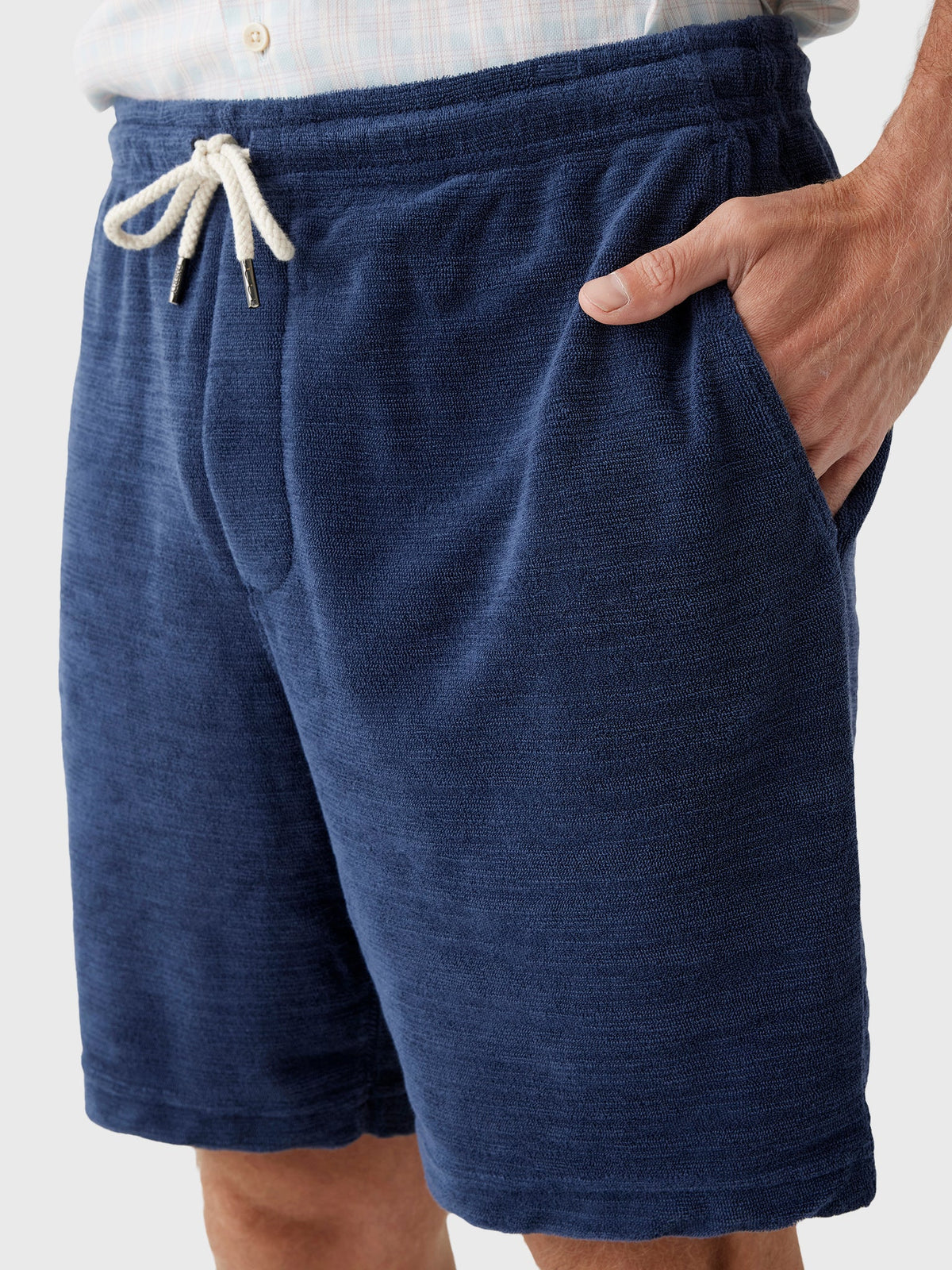 Faherty Brand Men's Cabana Towel Terry Sweatshort