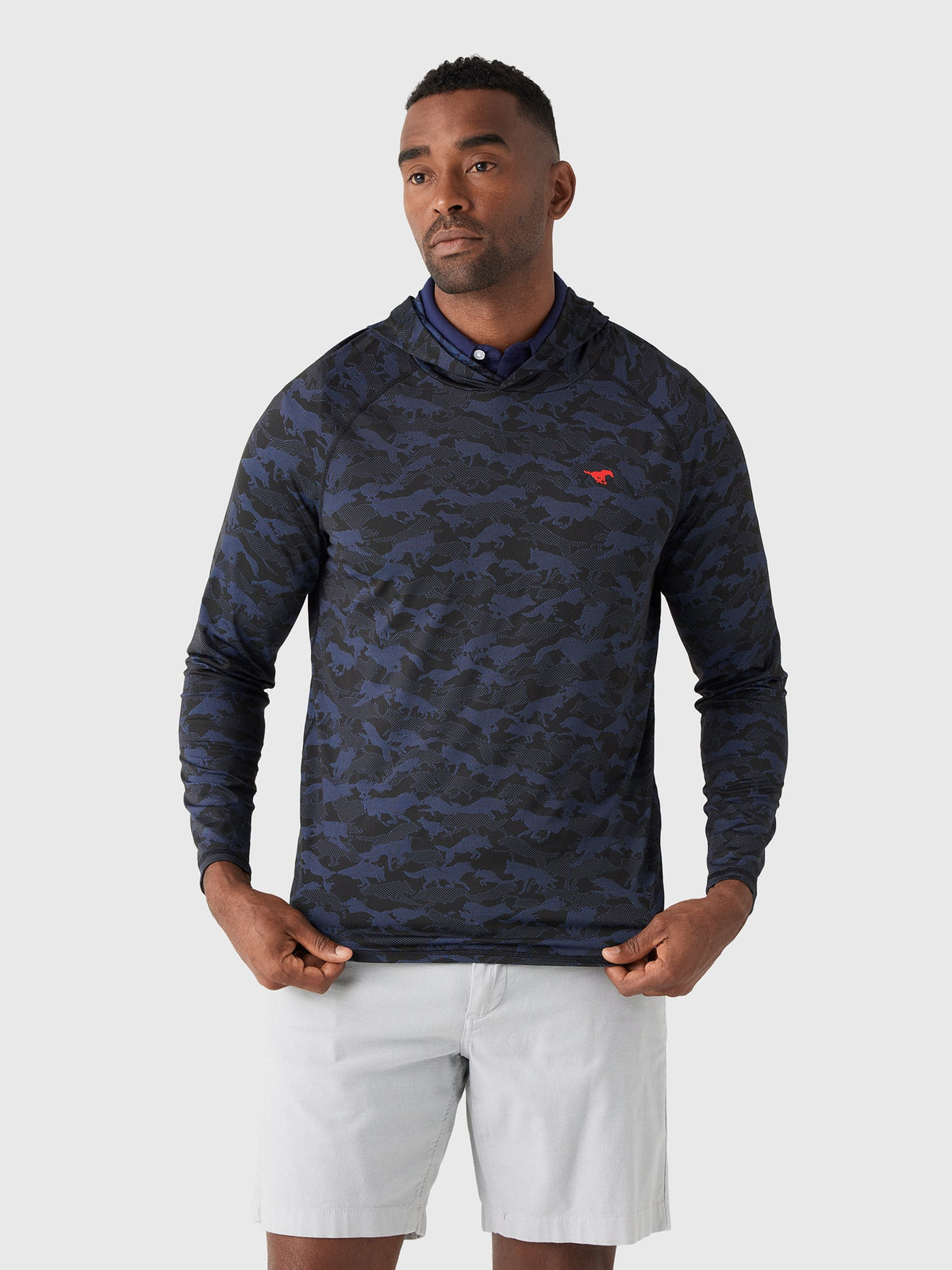 Greyson Men's Collegiate Kennebec Wolfpack Camo Sport Hoodie