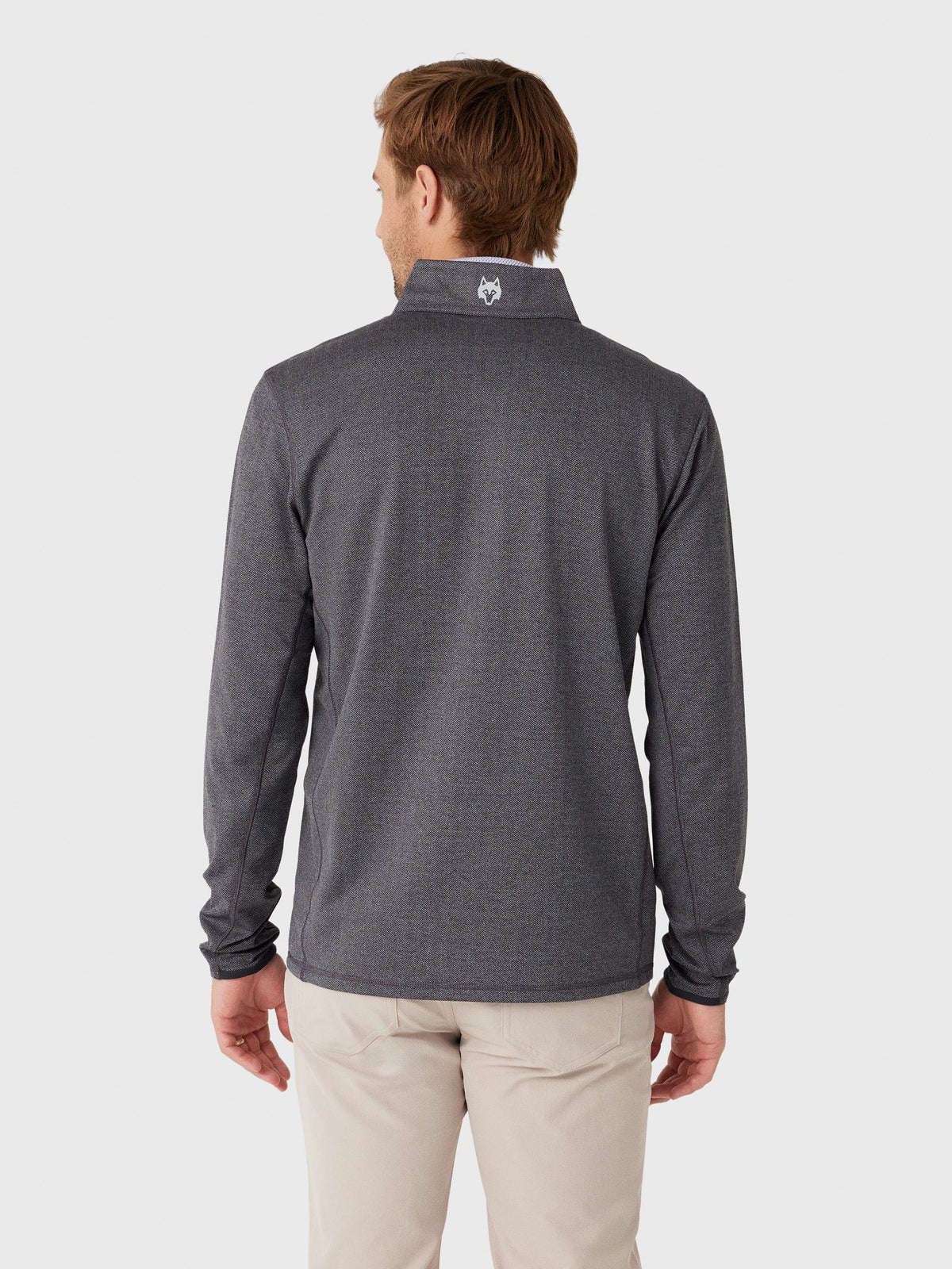 Greyson Men's Tate Herringbone Mockneck Quarter-Zip