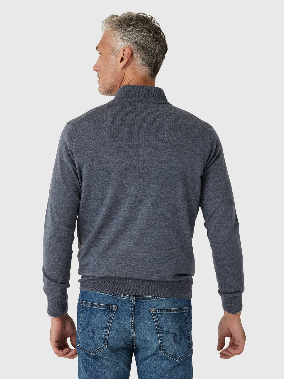 Peter Millar Crown Men's Autumn Crest Suede Trim Quarter-Zip
