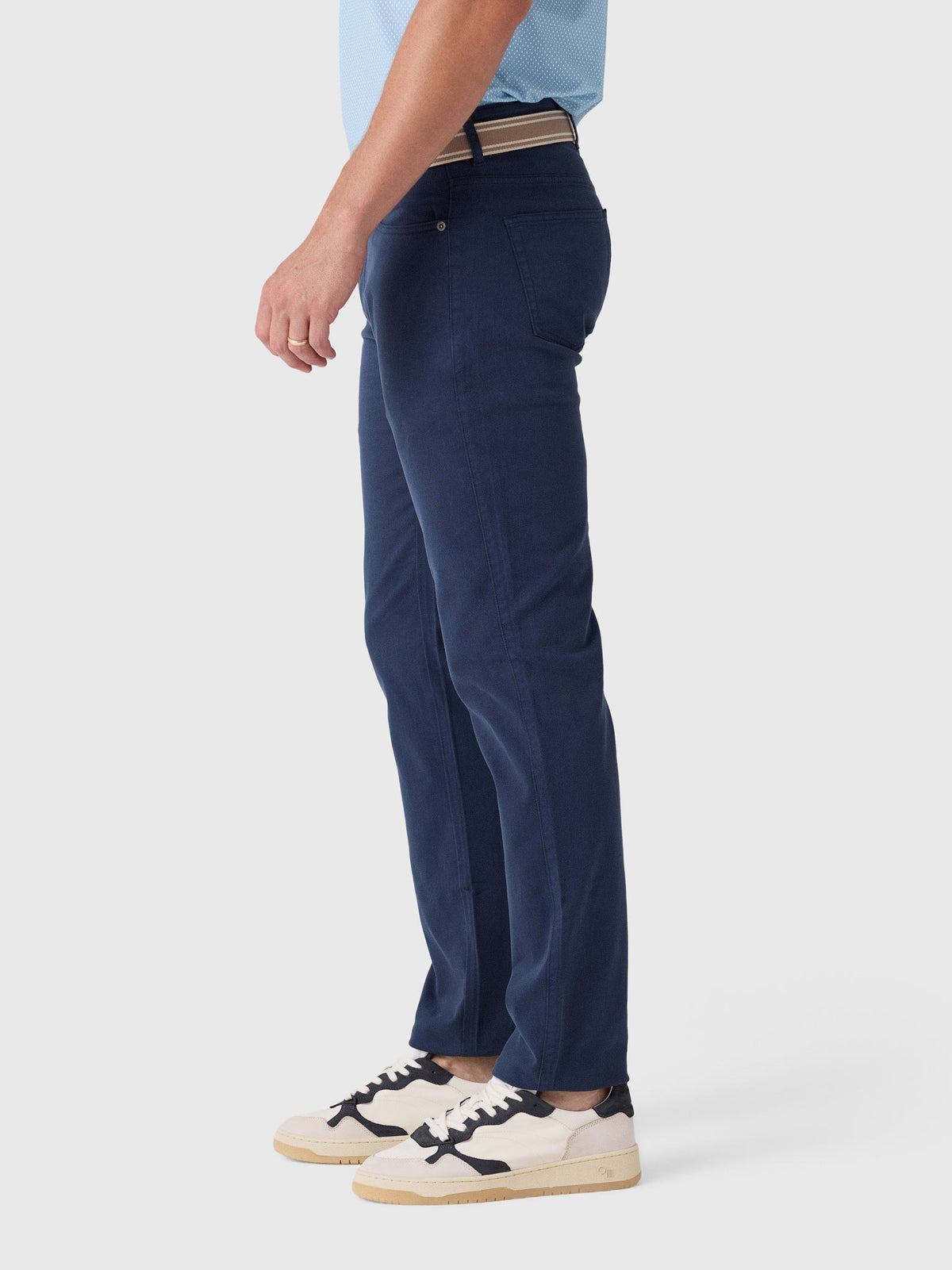Peter Millar Crown Men's Cotton Canvas Five-Pocket Pant