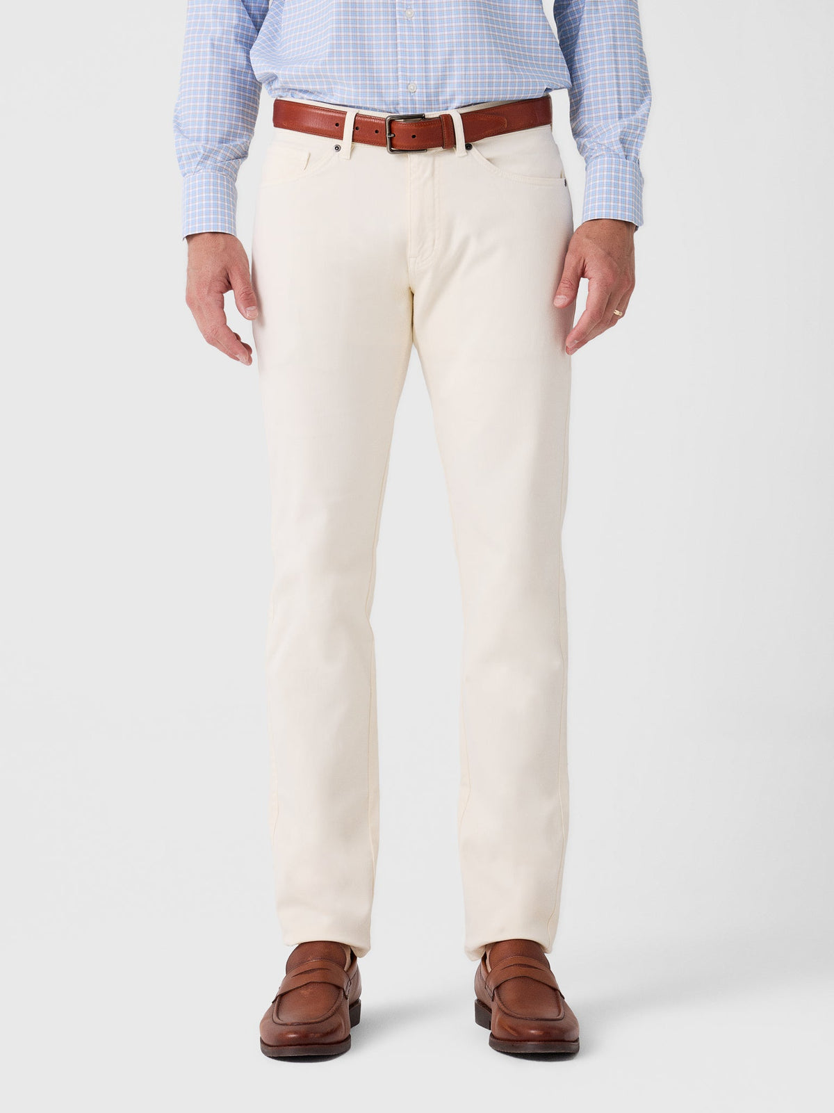 Peter Millar Crown Men's Cotton Canvas Five-Pocket Pant