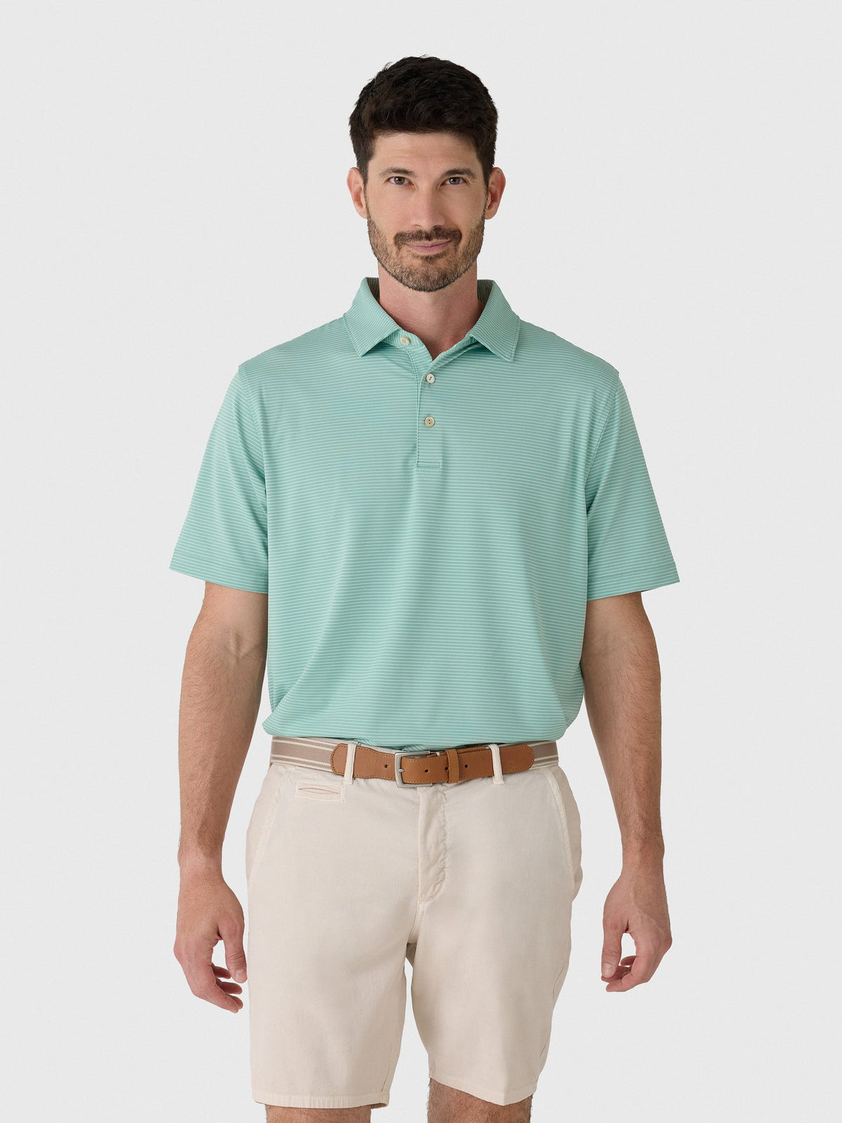Peter Millar Crown Sport Men's Wade Performance Jersey Polo