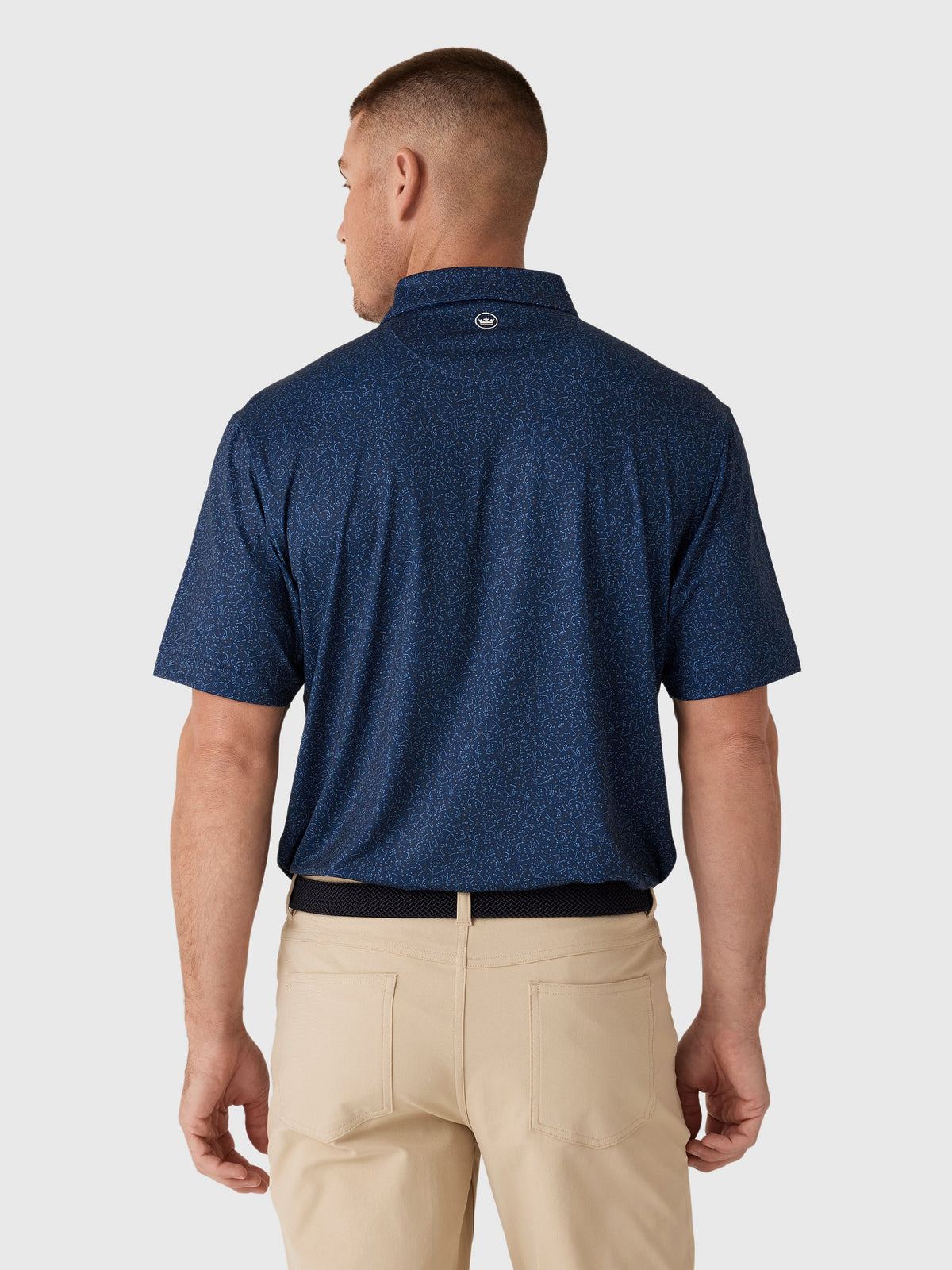Peter Millar Crown Sport Men's Winning Play Performance Jersey Polo