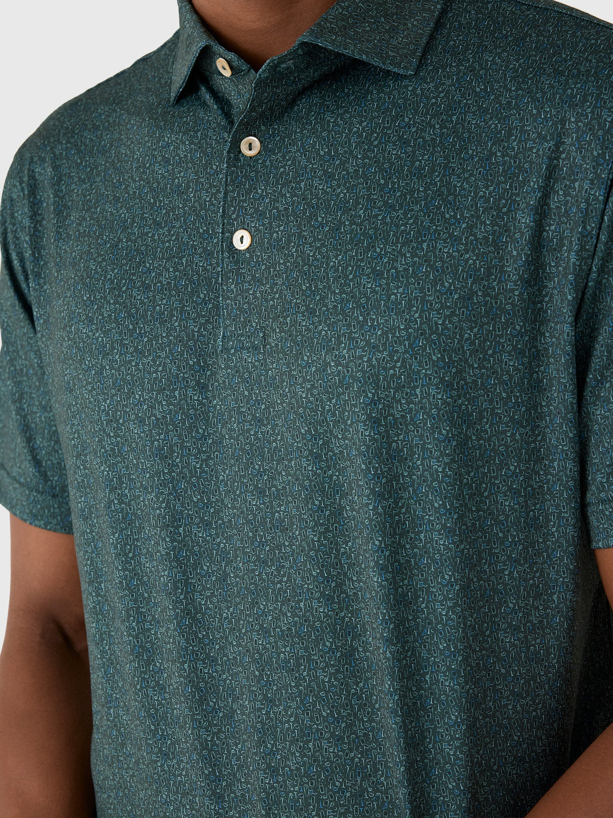 Peter Millar Crown Sport Men's Transfusion Performance Jersey Polo