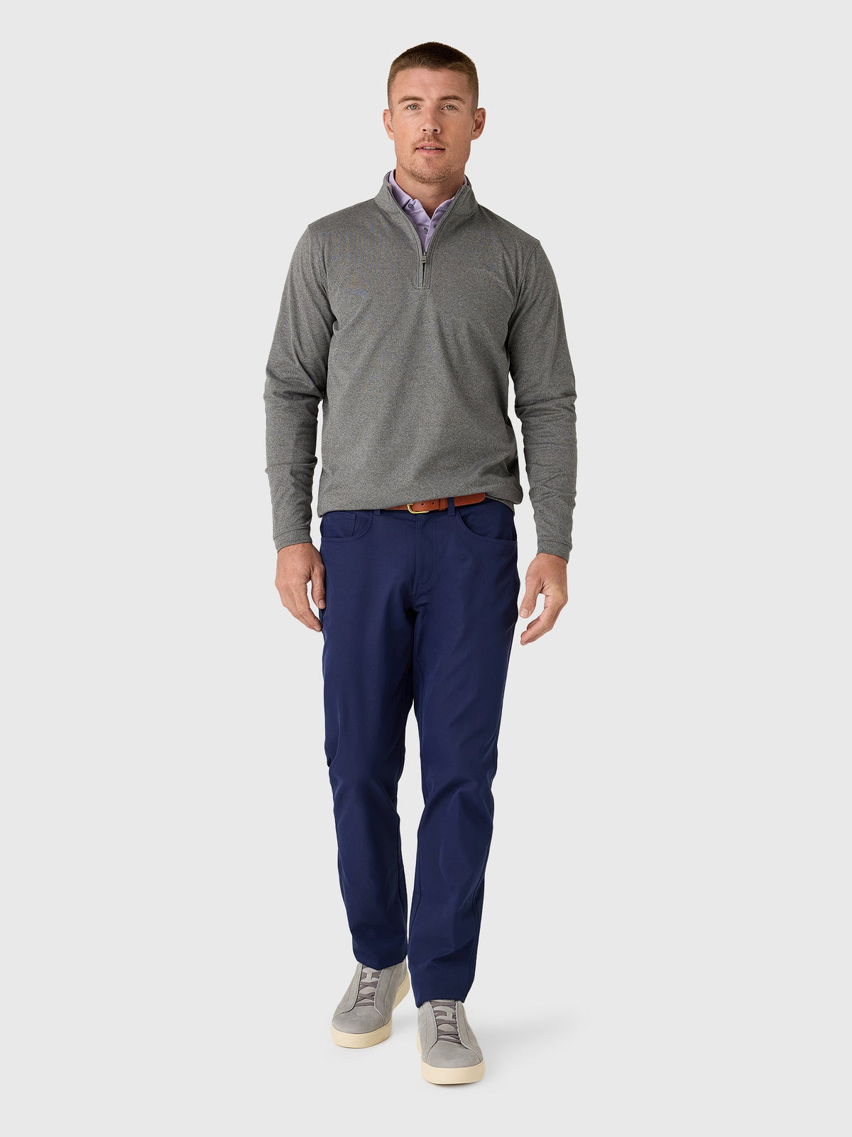 Peter Millar Crown Sport Men's Ardent Air Performance Quarter-Zip