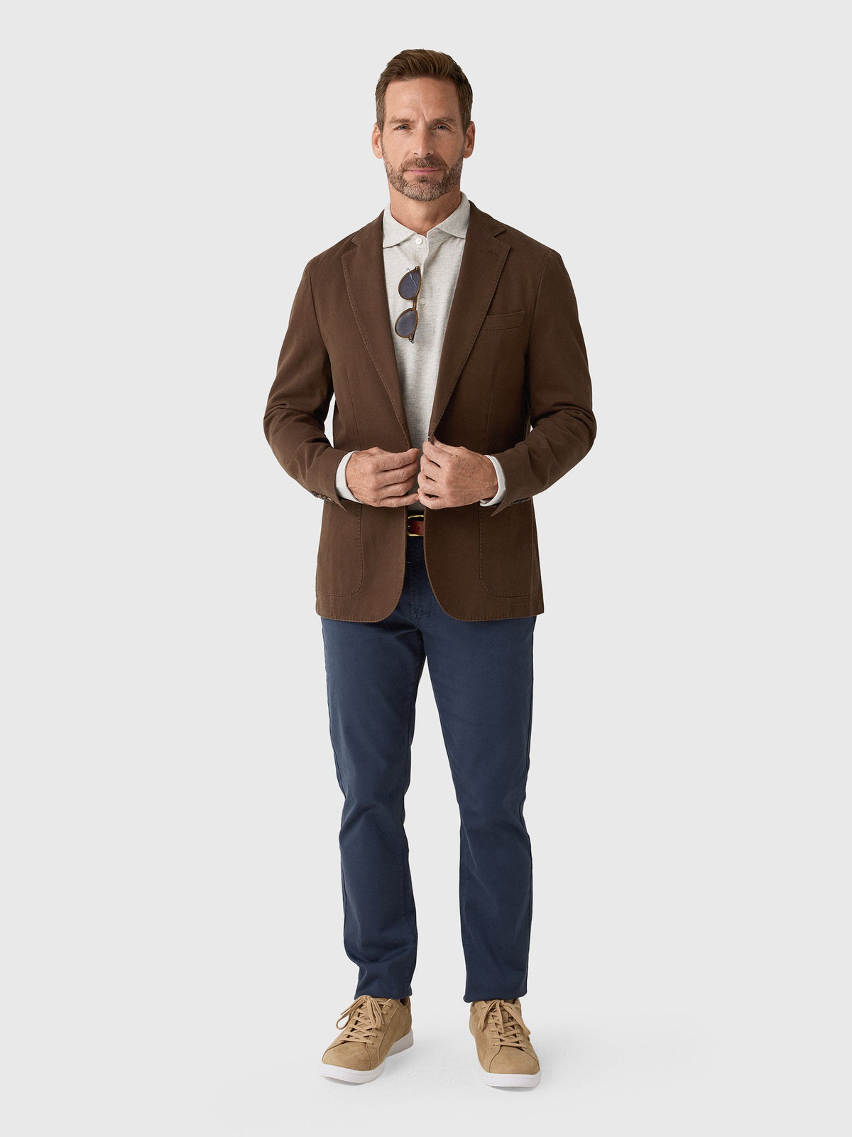 Peter Millar Crown Men's Chatham Cotton Cashmere Soft Jacket