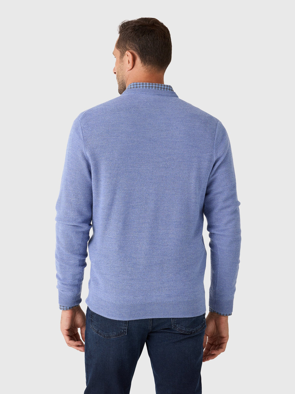 Peter Millar Crown Men's Autumn Crest Honeycomb Crewneck Sweater