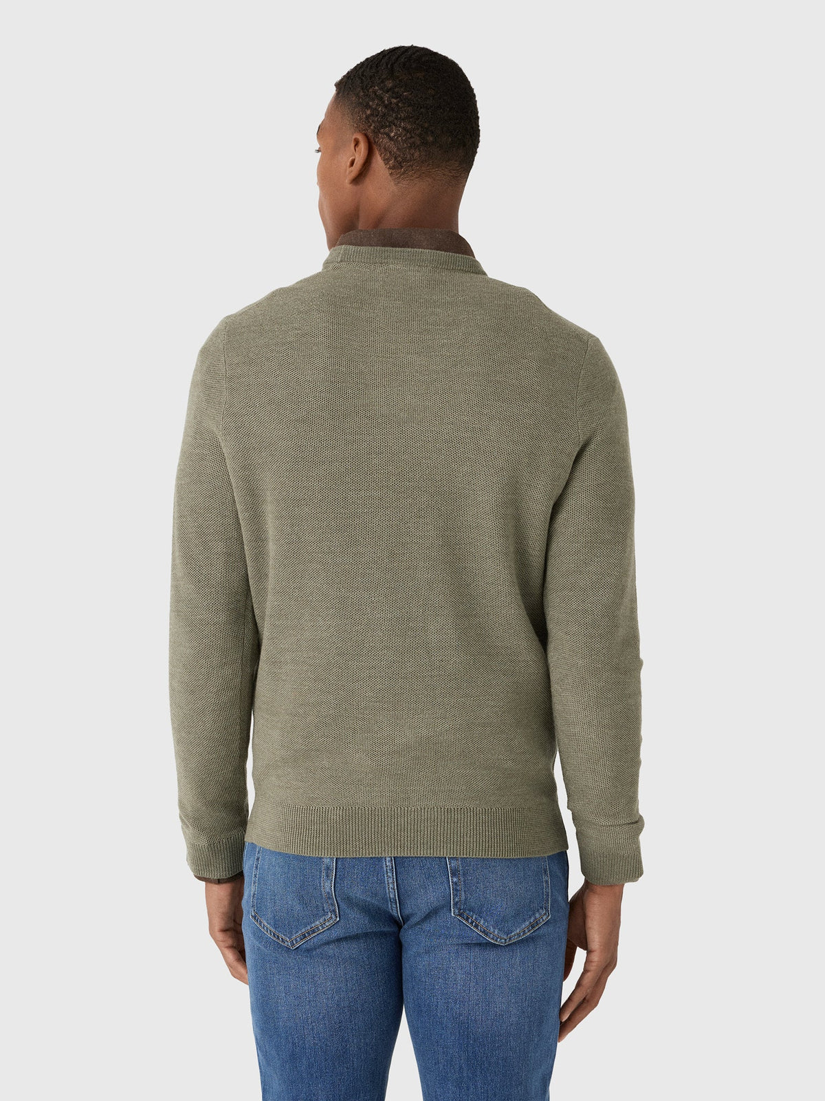 Peter Millar Crown Men's Autumn Crest Honeycomb Crewneck Sweater