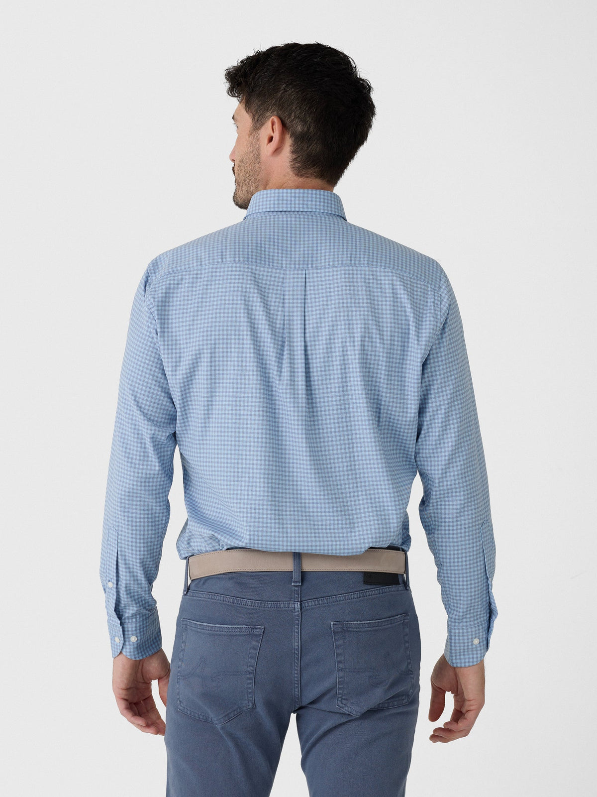 Peter Millar Crown Men's Liam Crown Soft Twill Sport Shirt