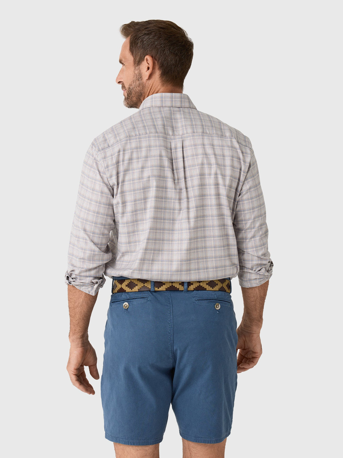 Peter Millar Crown Men's Griffin Crown Soft Twill Sport Shirt