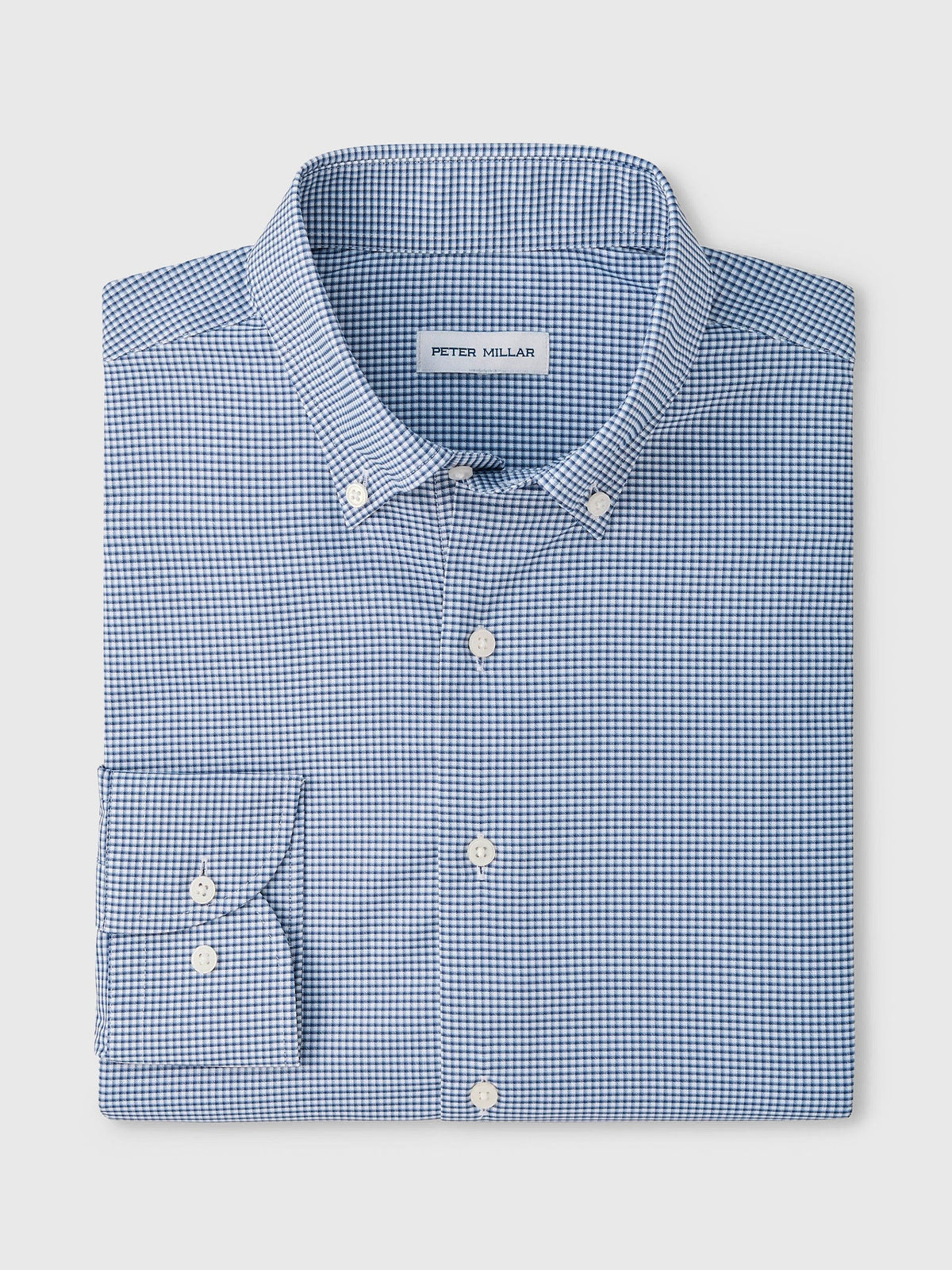 Peter Millar Crown Men's Leo Performance Twill Sport Shirt