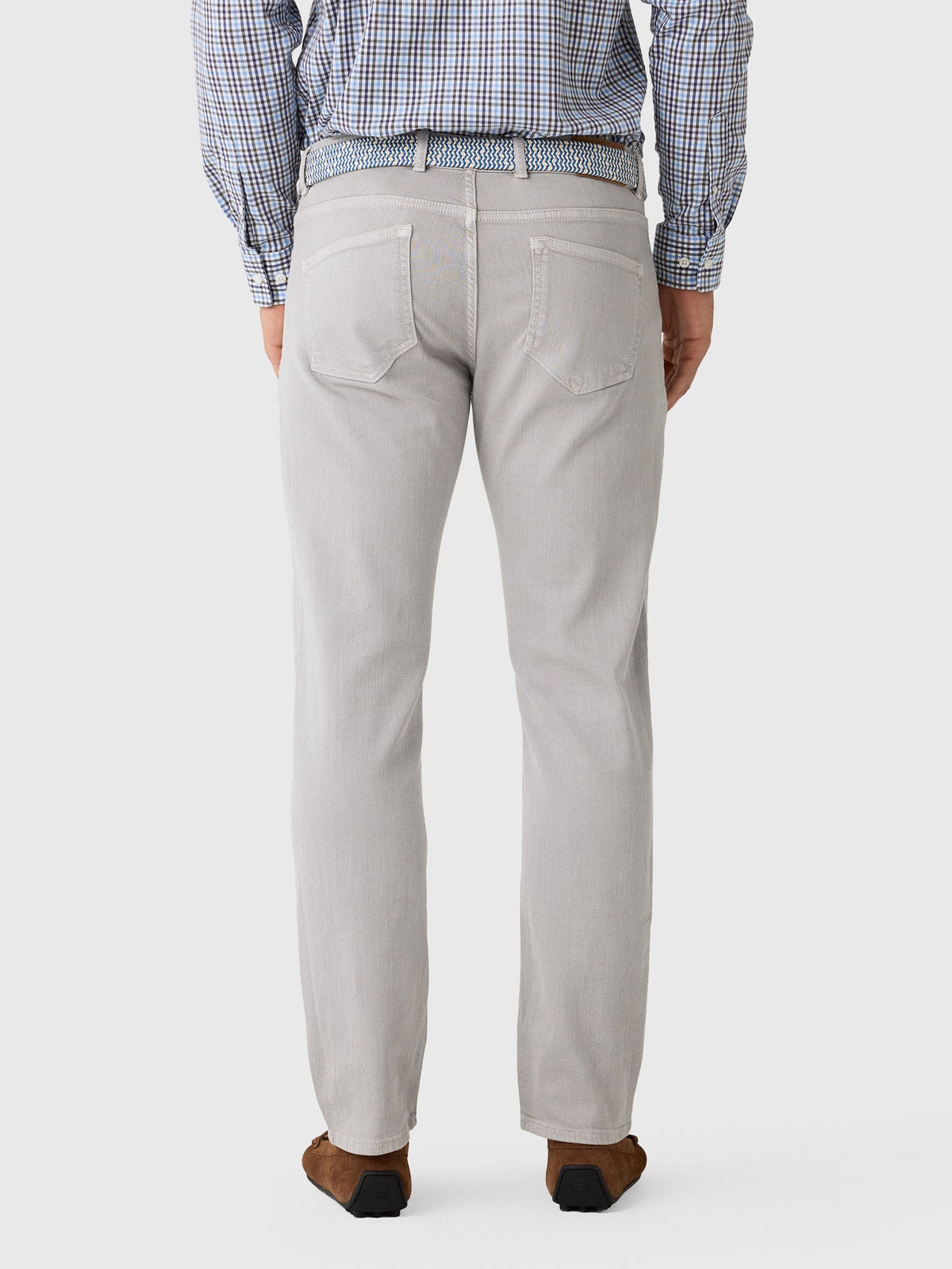 Peter Millar Crown Crafted Men's Fairfield Garment Dyed Denim Pant