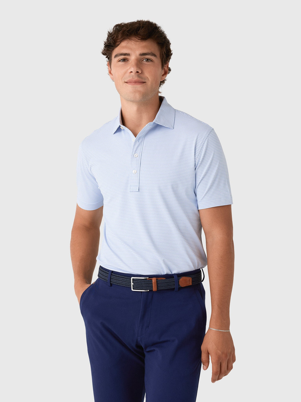 Peter Millar Crown Crafted Men's Ensemble Performance Jersey Polo