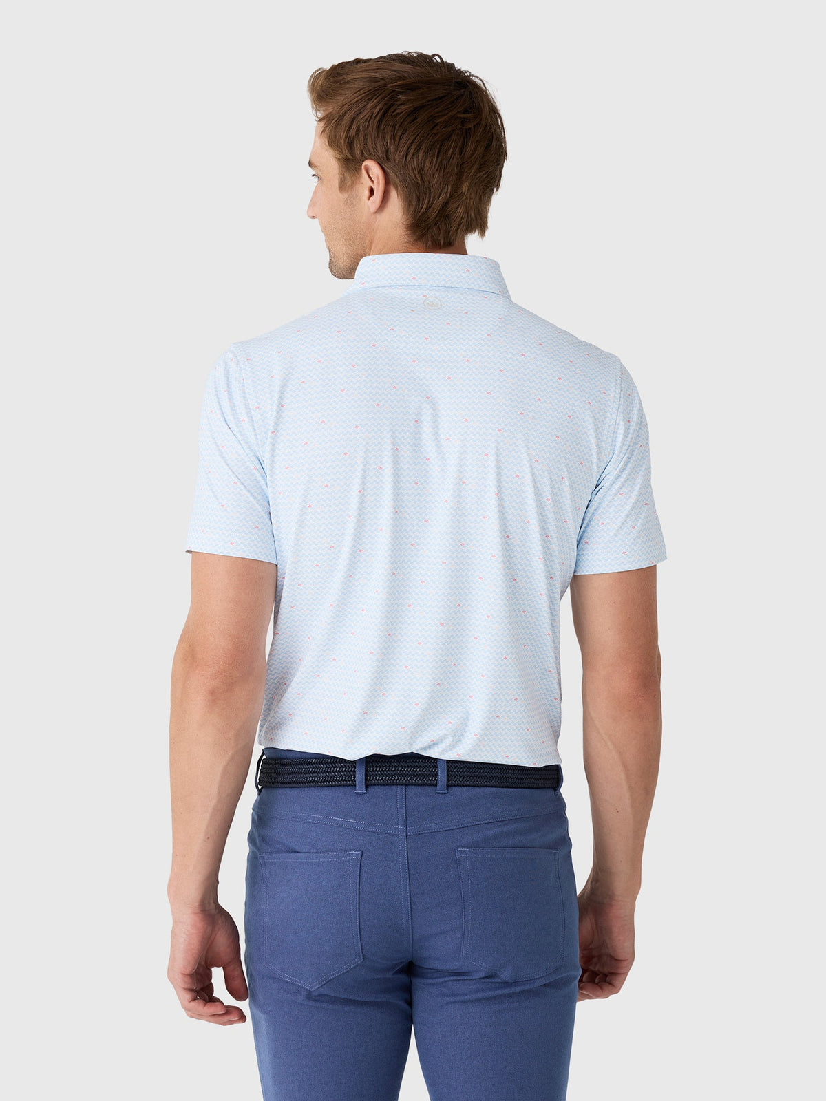 Peter Millar Crown Crafted Men's Gingko Performance Jersey Polo