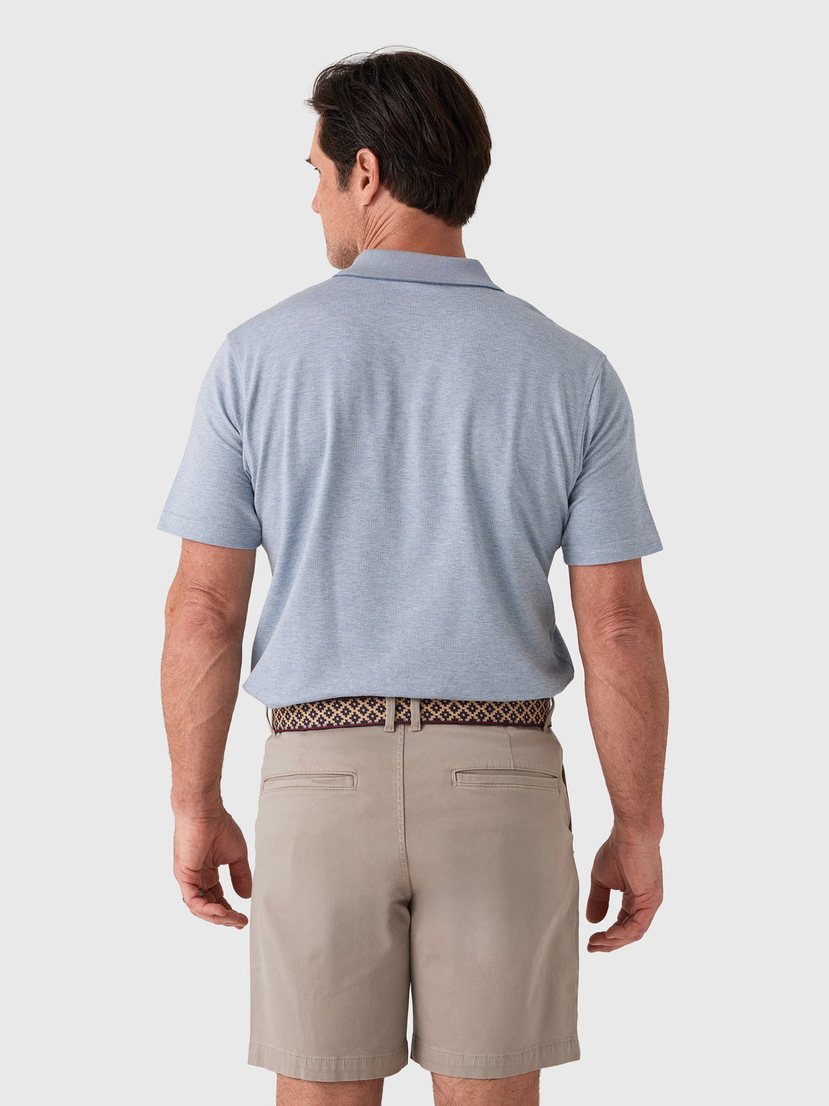 Peter Millar Crown Crafted Men's Barnes Short-Sleeve Knit Polo