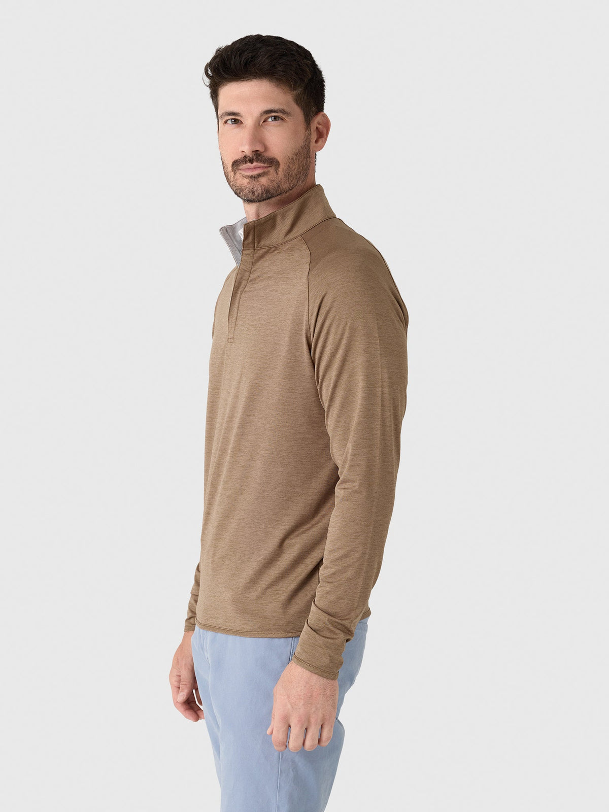 Peter Millar Crown Crafted Men's Stealth Performance Quarter-Zip