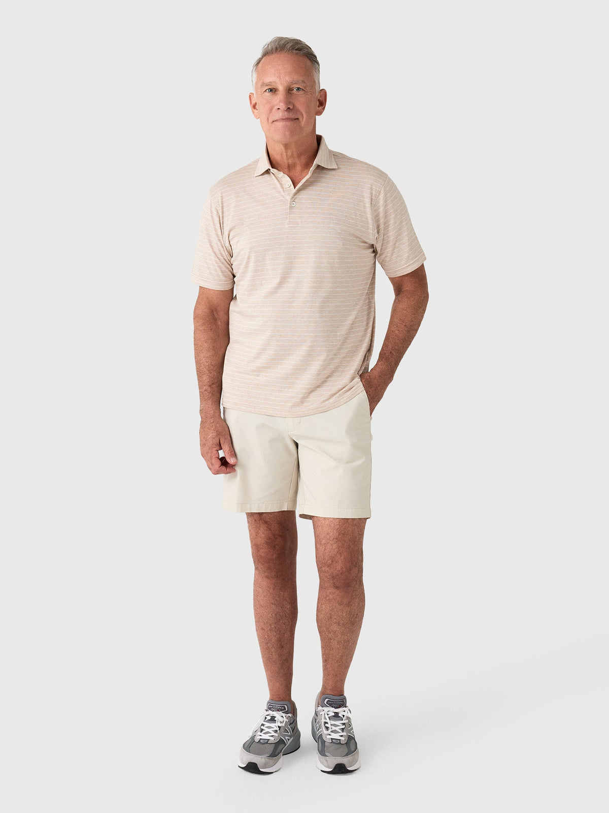 Peter Millar Crown Crafted Men's Excursionist Flex Striped Polo