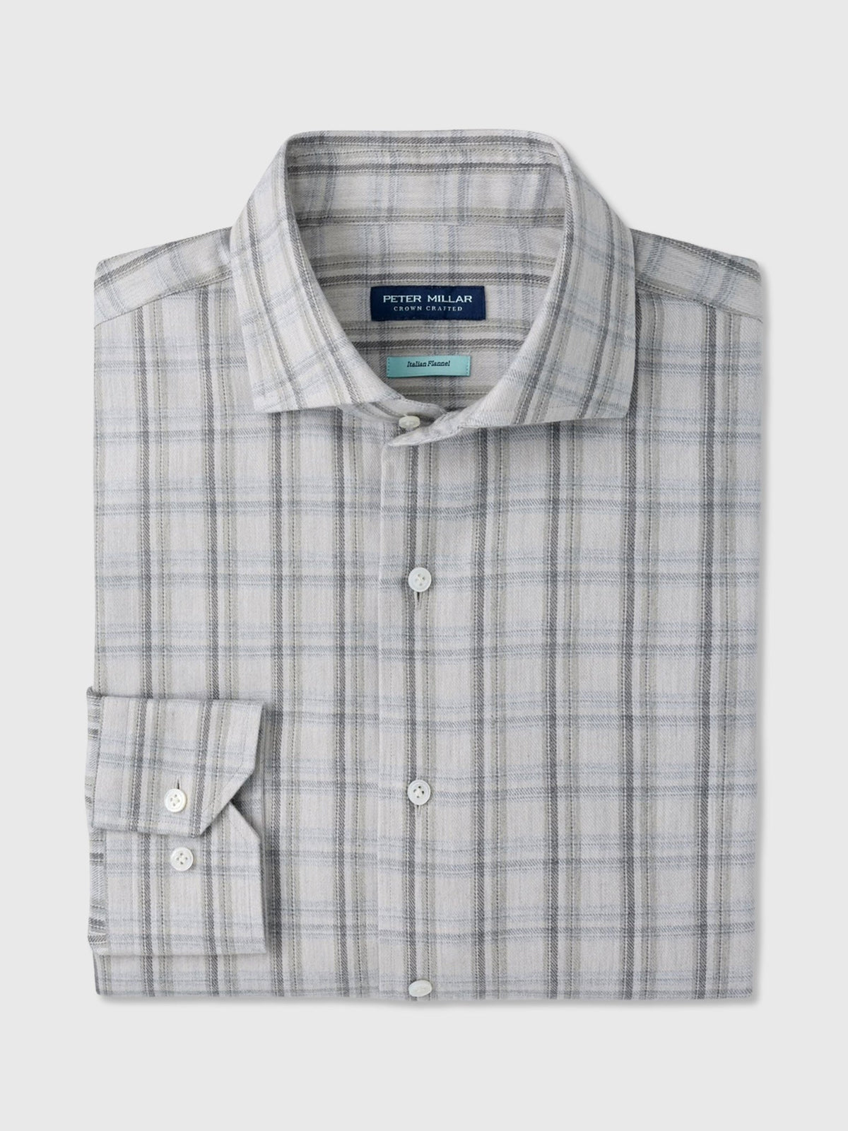 Peter Millar Crown Crafted Men's Calitri Italian Flannel Sport Shirt