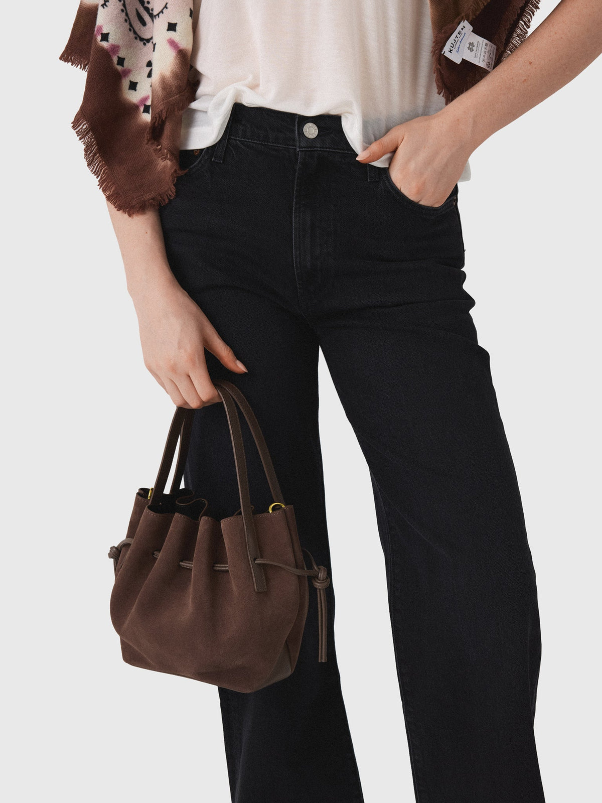 Yuzefi Scallop Mini Tote Bag
