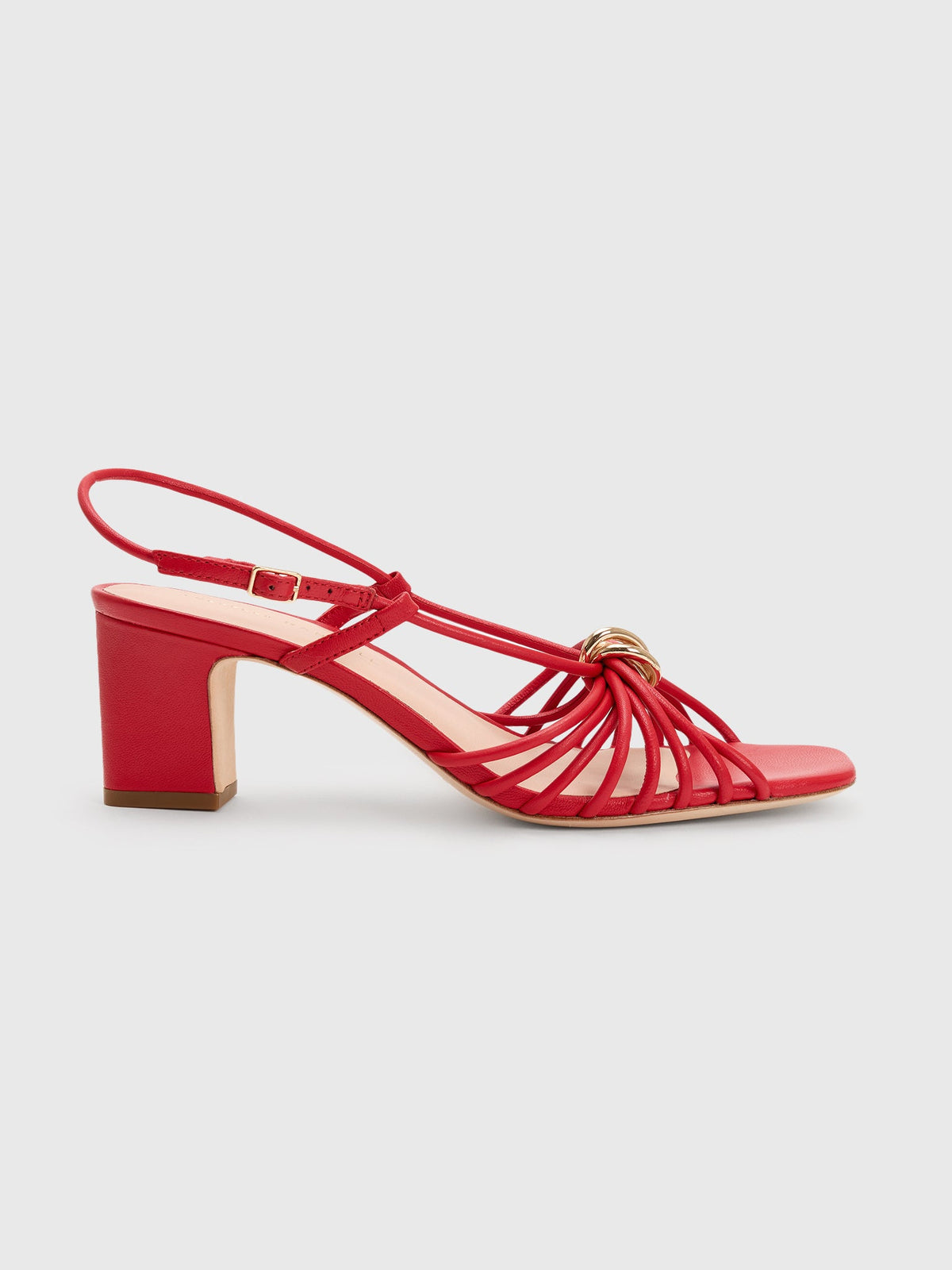 Loeffler Randall Women's Minna Leather Heeled Sandal