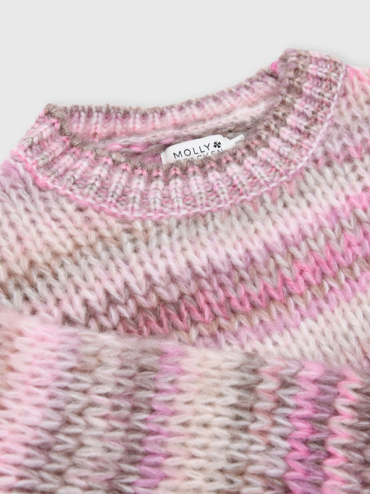 Molly Bracken Girls' Tie Dye Knit Sweater