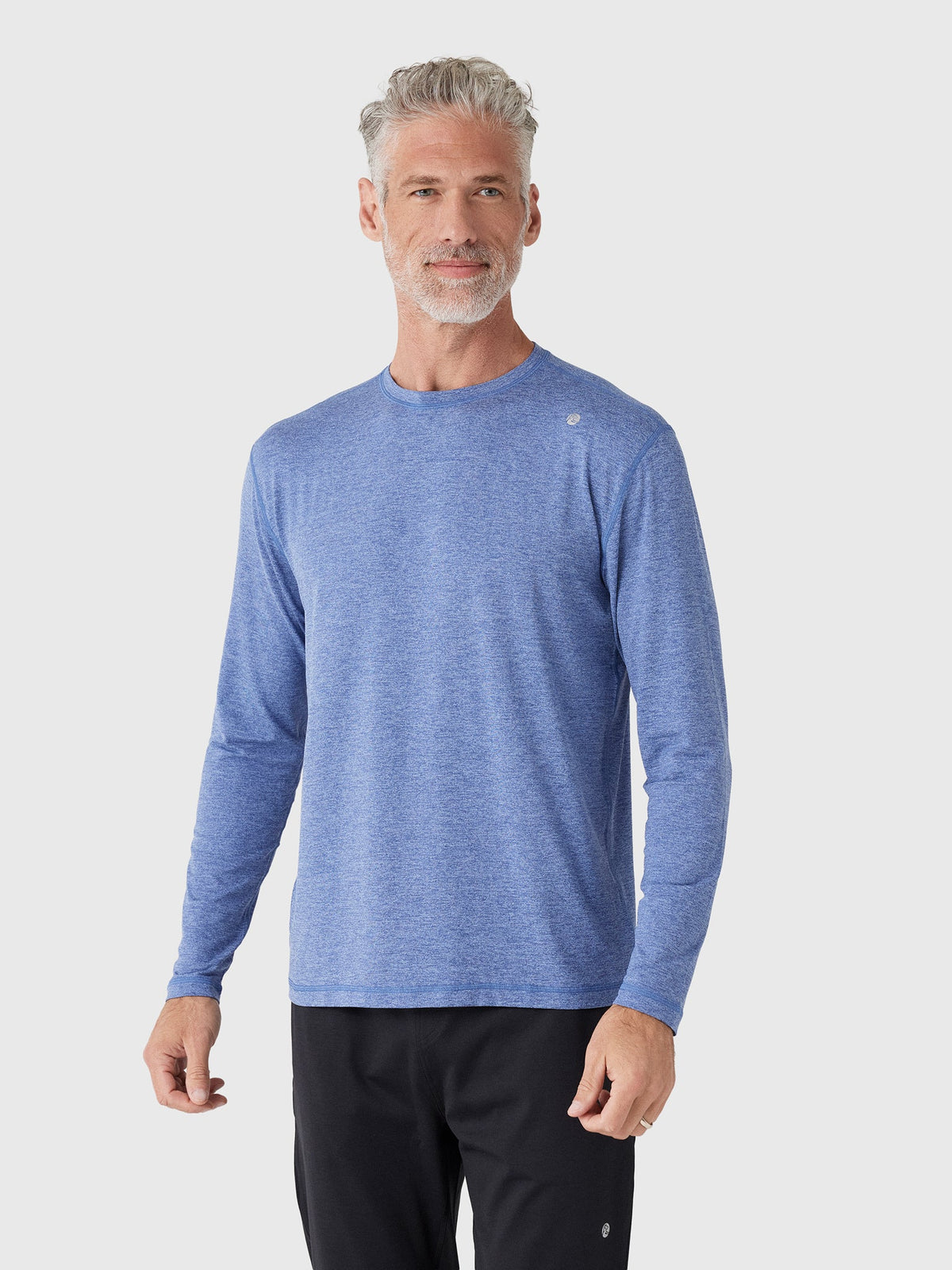 Rhoback Men's Heather Blitz Tech Long Sleeve 2.0 Tee