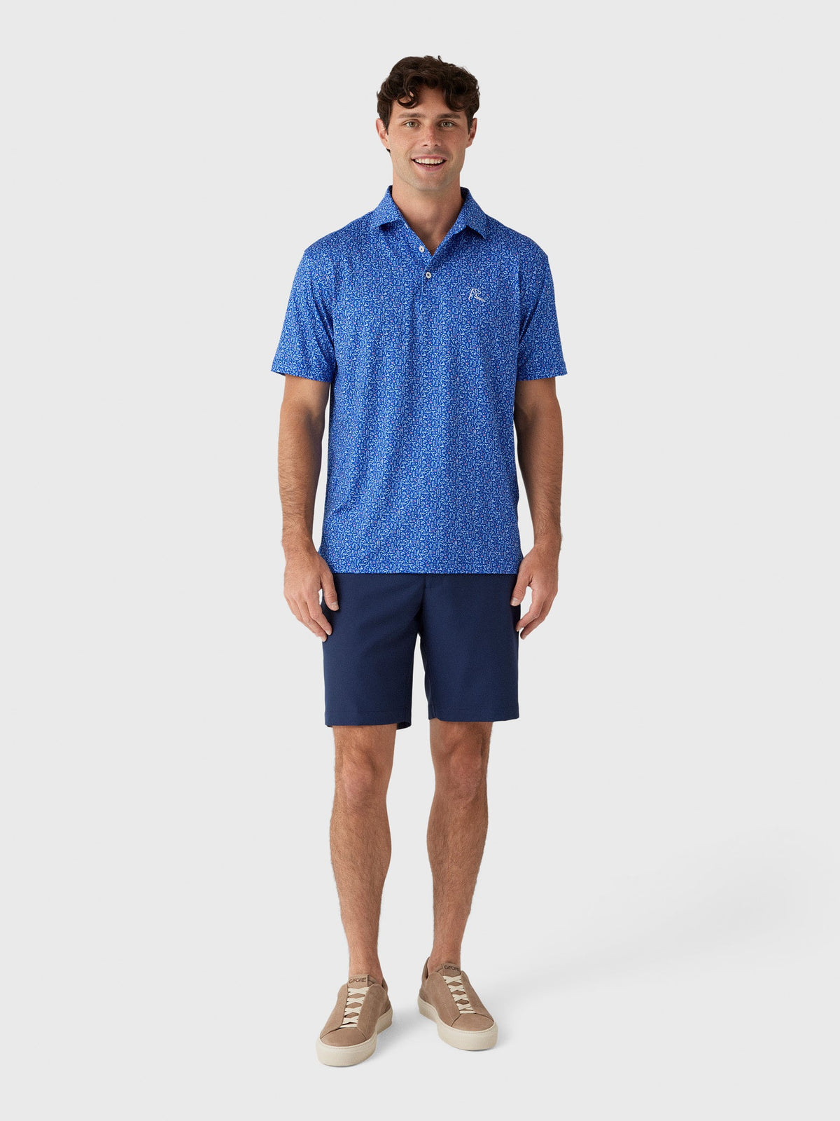 Rhoback Men's The Texan Performance Polo