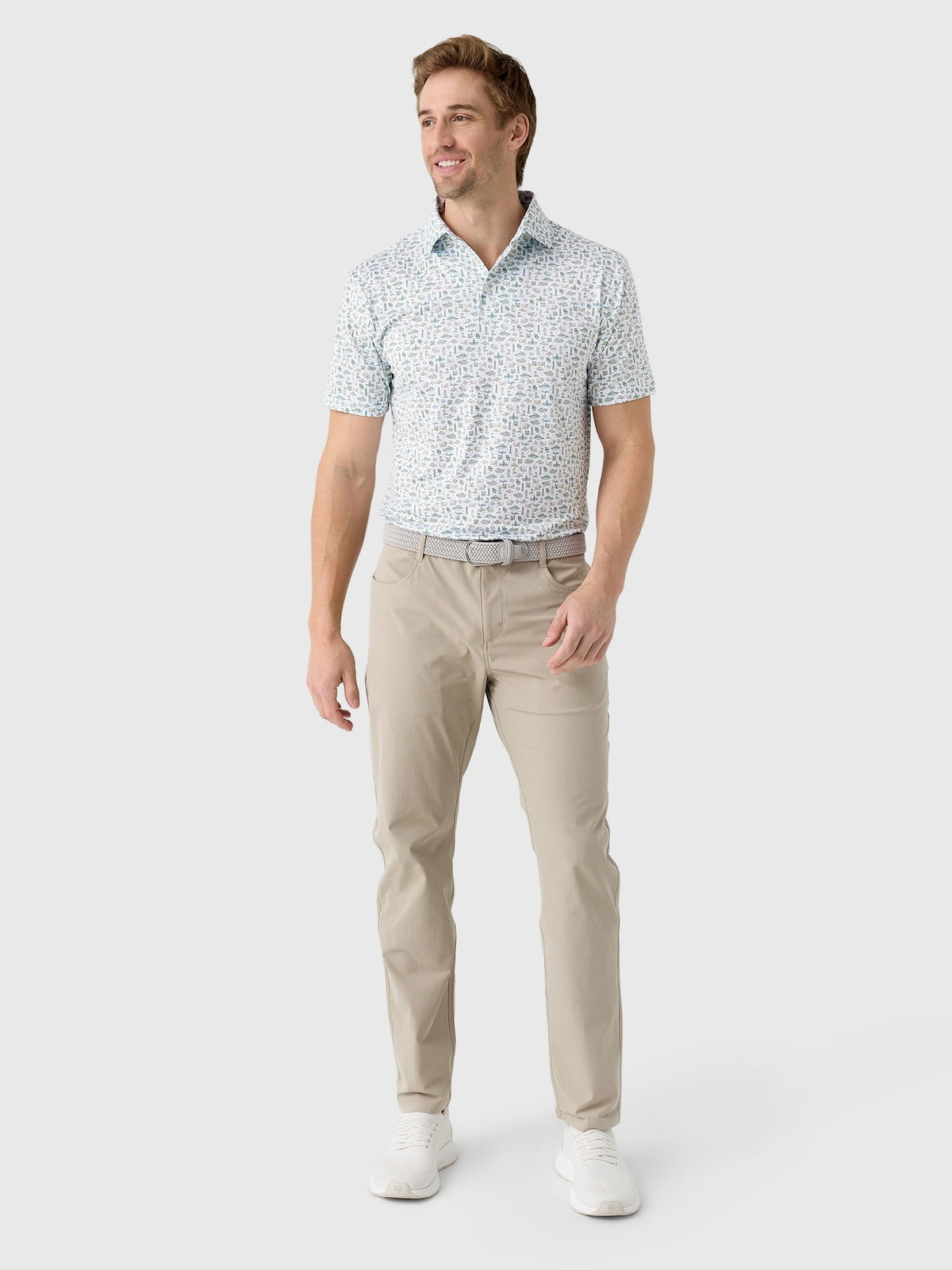 Rhoback Men's The Baylor College Town Polo
