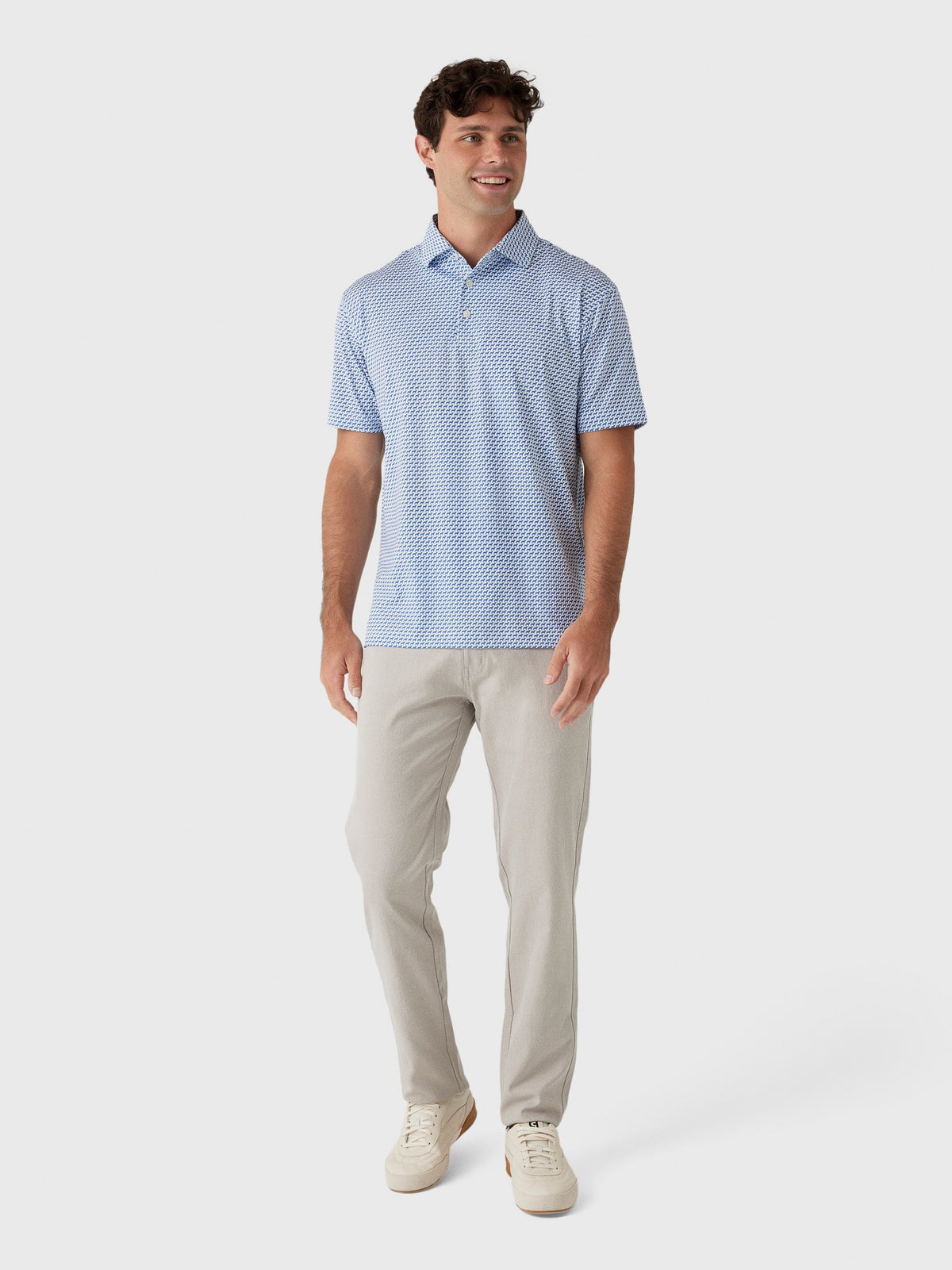 Rhoback Men's The Tail Wagger Performance Polo