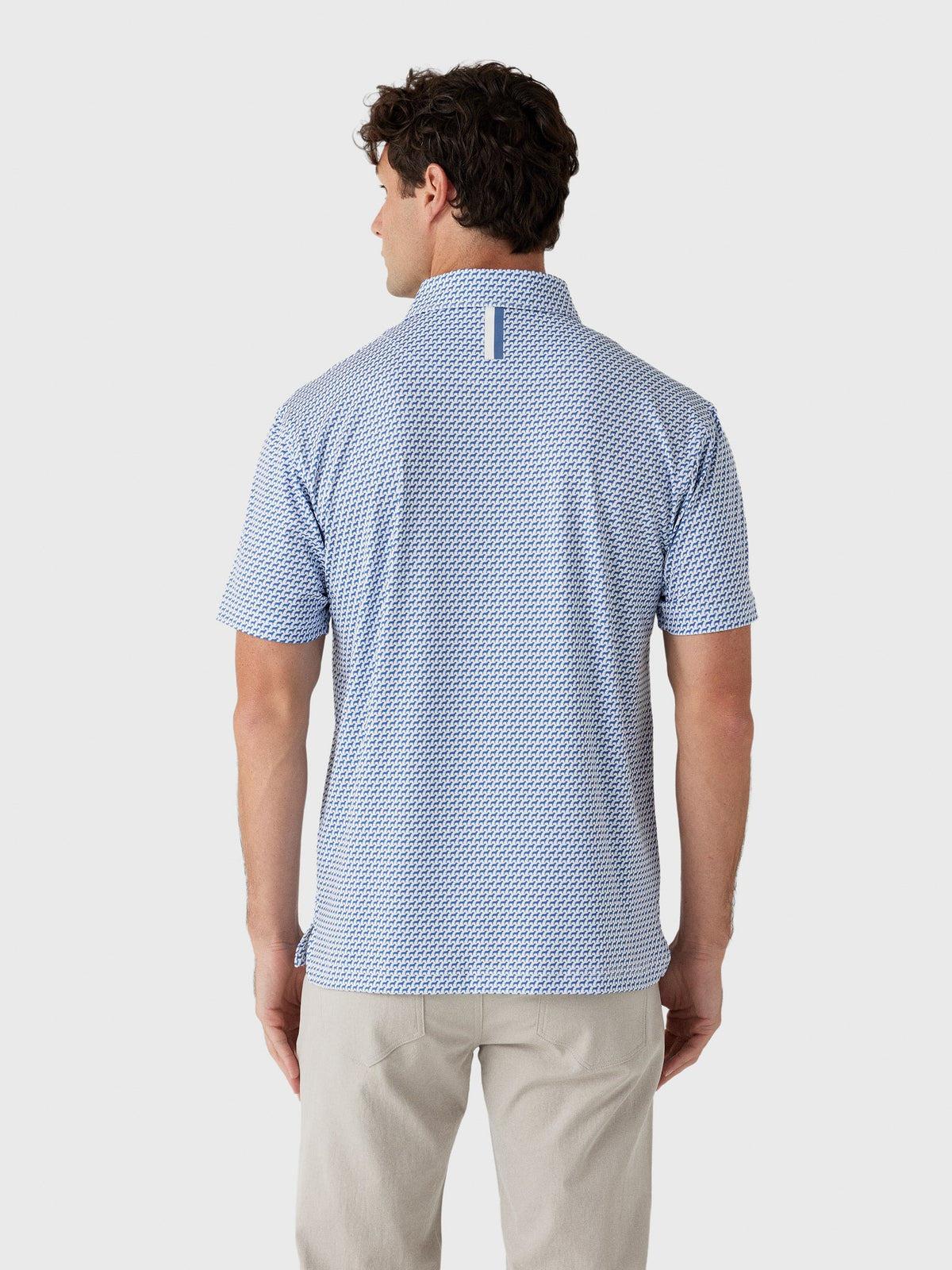 Rhoback Men's The Tail Wagger Performance Polo