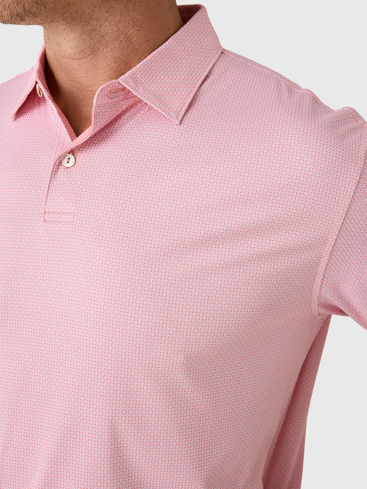 Peter Millar Crown Sport Men's Featherweight Parke Performance Polo