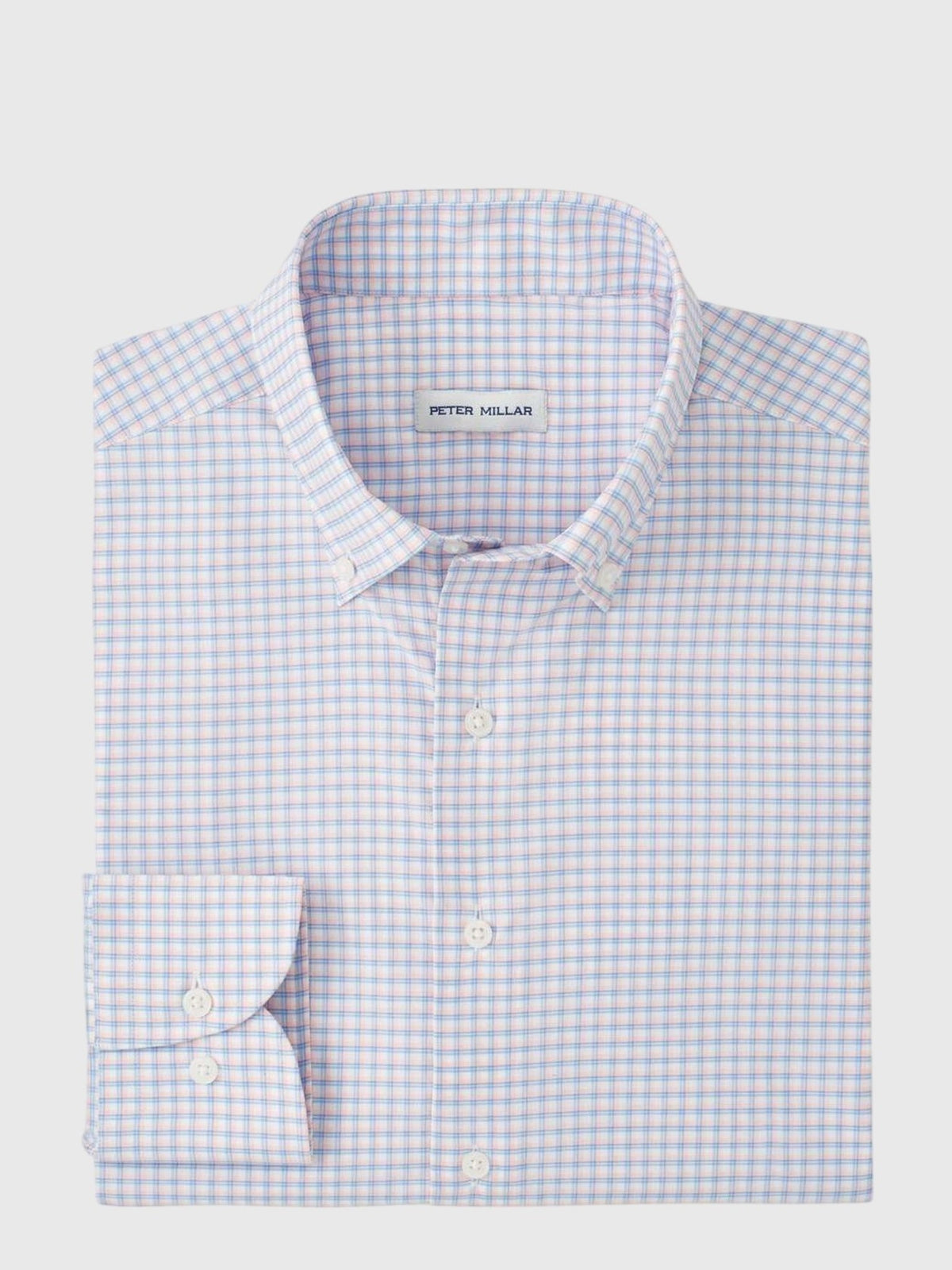 Peter Millar Crown Men's Gregory Performance Twill Sport Shirt