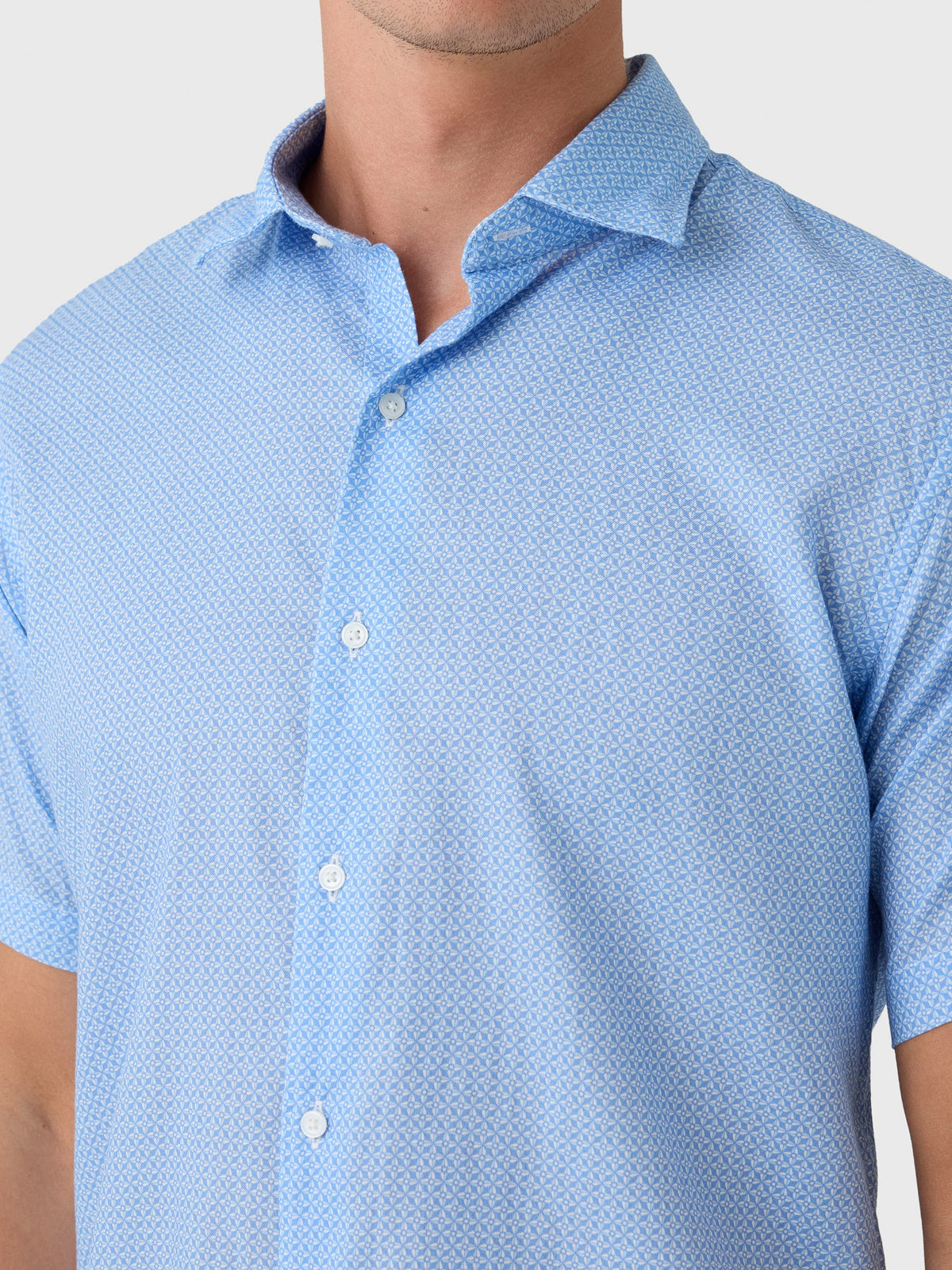 Peter Millar Crown Men's Windsail Cotton Lyocell Sport Shirt