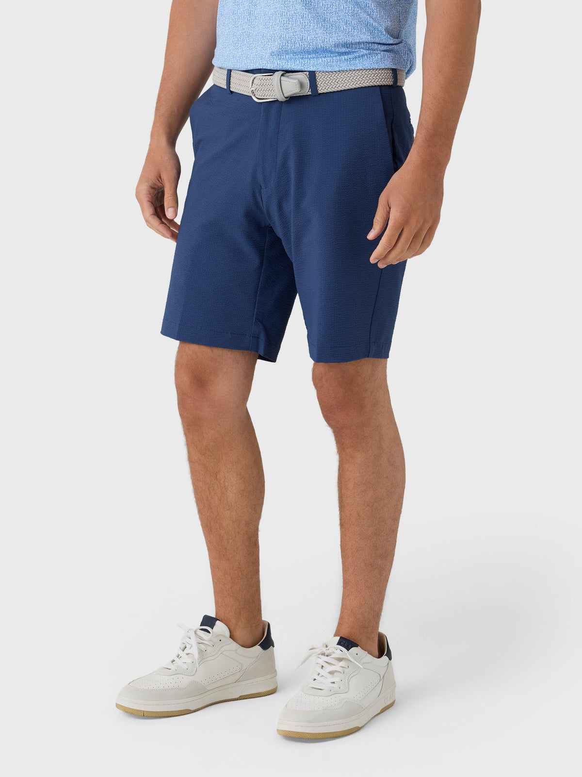 Peter Millar Crown Crafted Men's Matlock Seersucker Performance Short