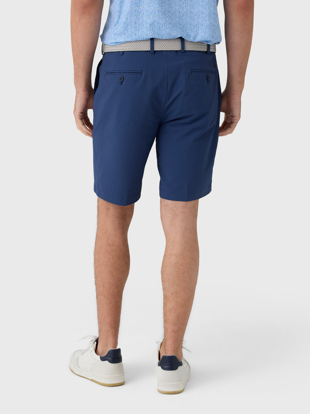 Peter Millar Crown Crafted Men's Matlock Seersucker Performance Short