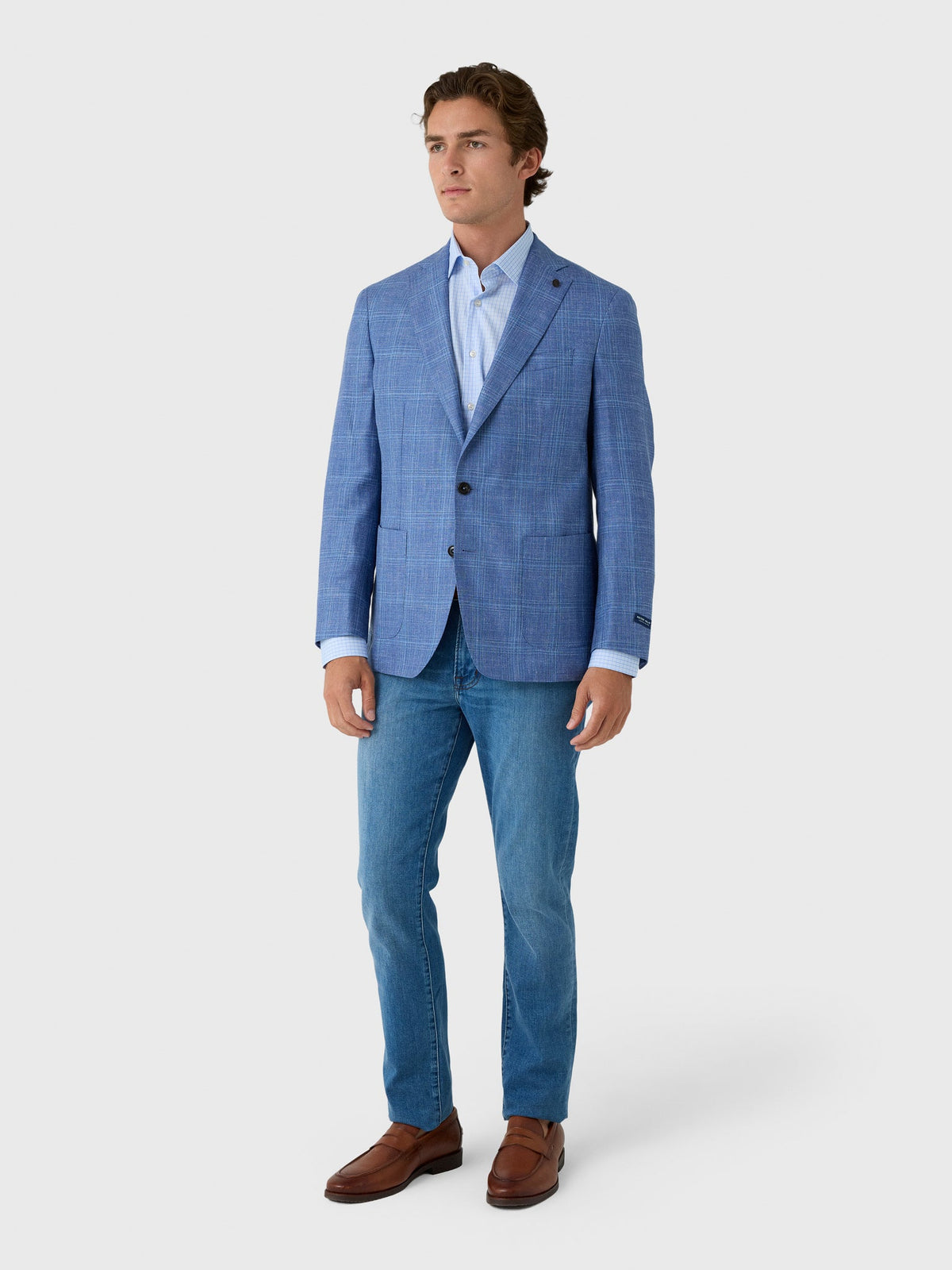 Peter Millar Crown Crafted Men's Reynolds Plaid Soft Jacket