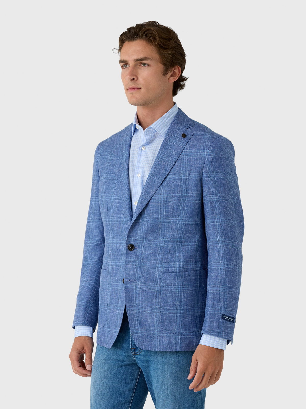 Peter Millar Crown Crafted Men's Reynolds Plaid Soft Jacket