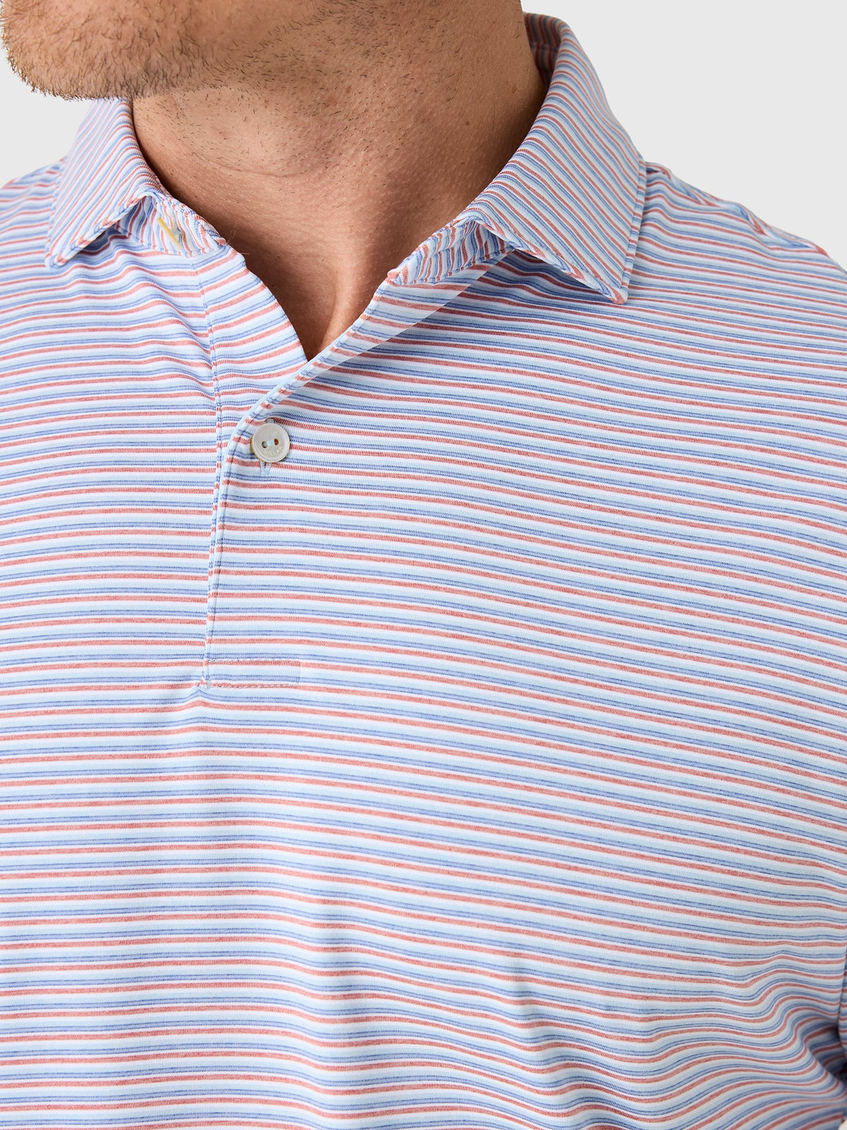 Peter Millar Crown Crafted Men's Alda Performance Jersey Polo