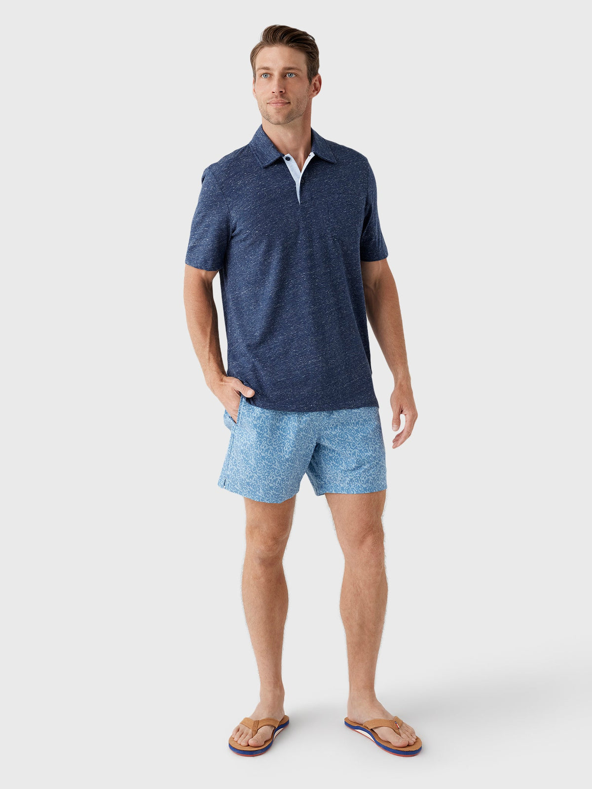 Faherty Brand Men's All Day 6" Swim Trunk