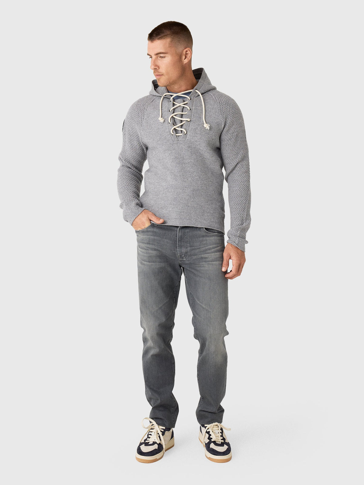 Amundsen Men's Boiled Laced Hoodie