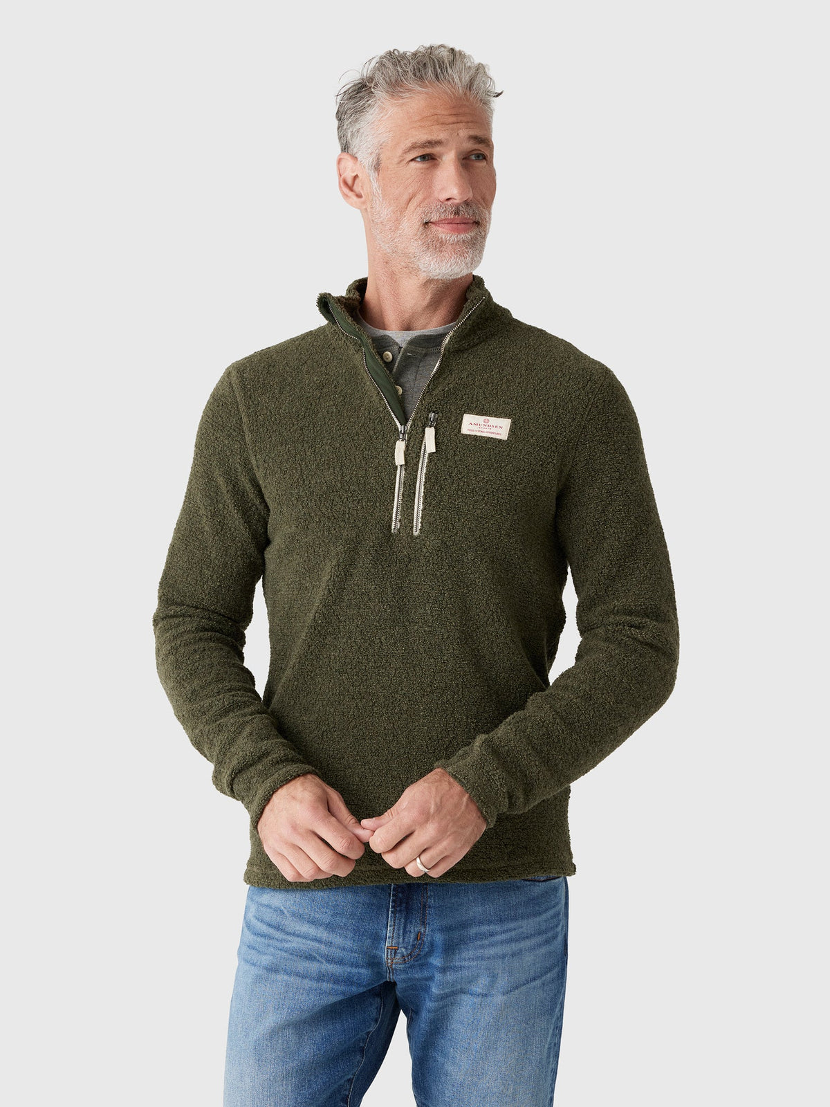 Amundsen Men's Hut Half-Zip Sweater
