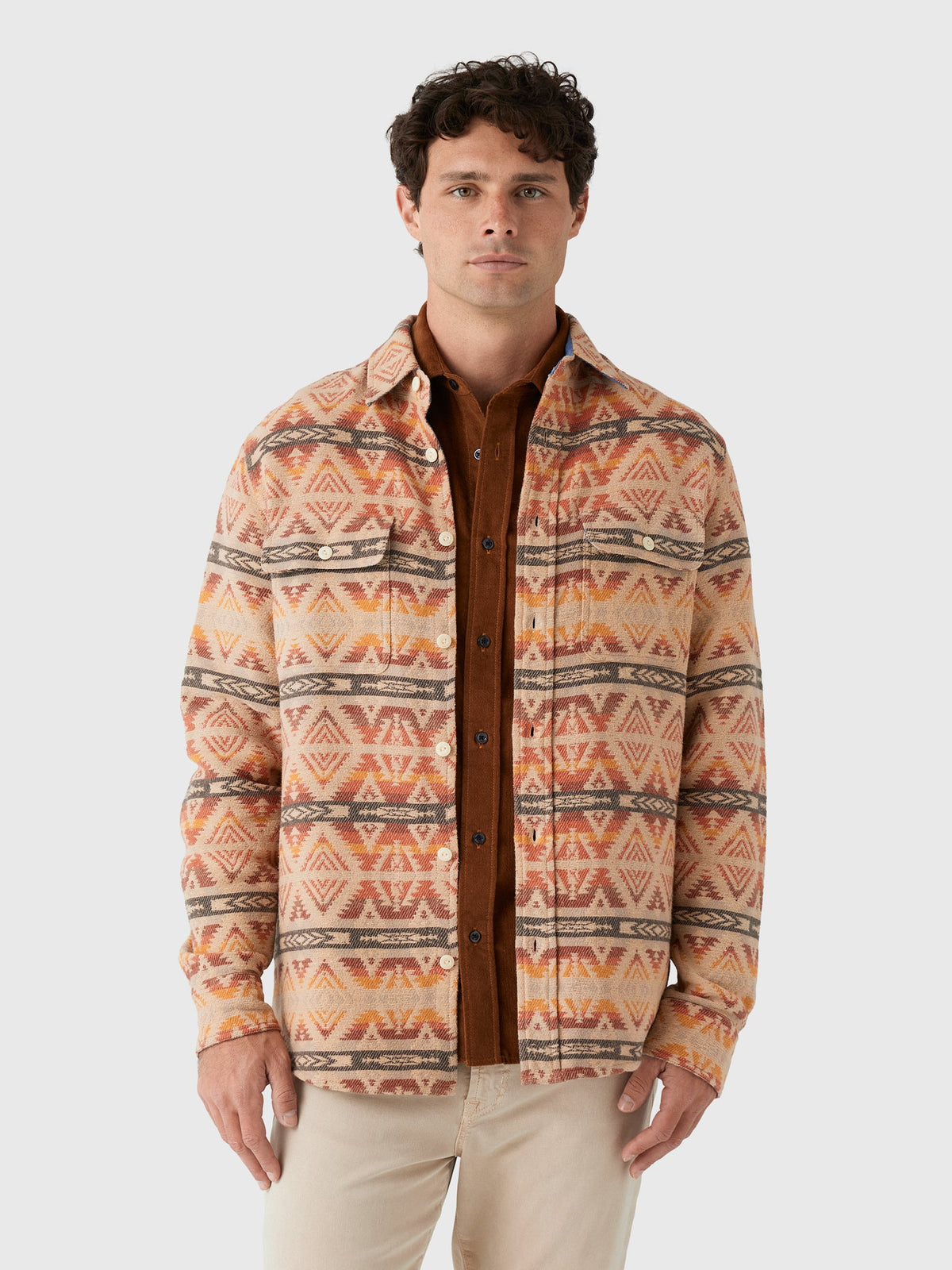 Faherty Brand Men's Lehi Canyon Overshirt