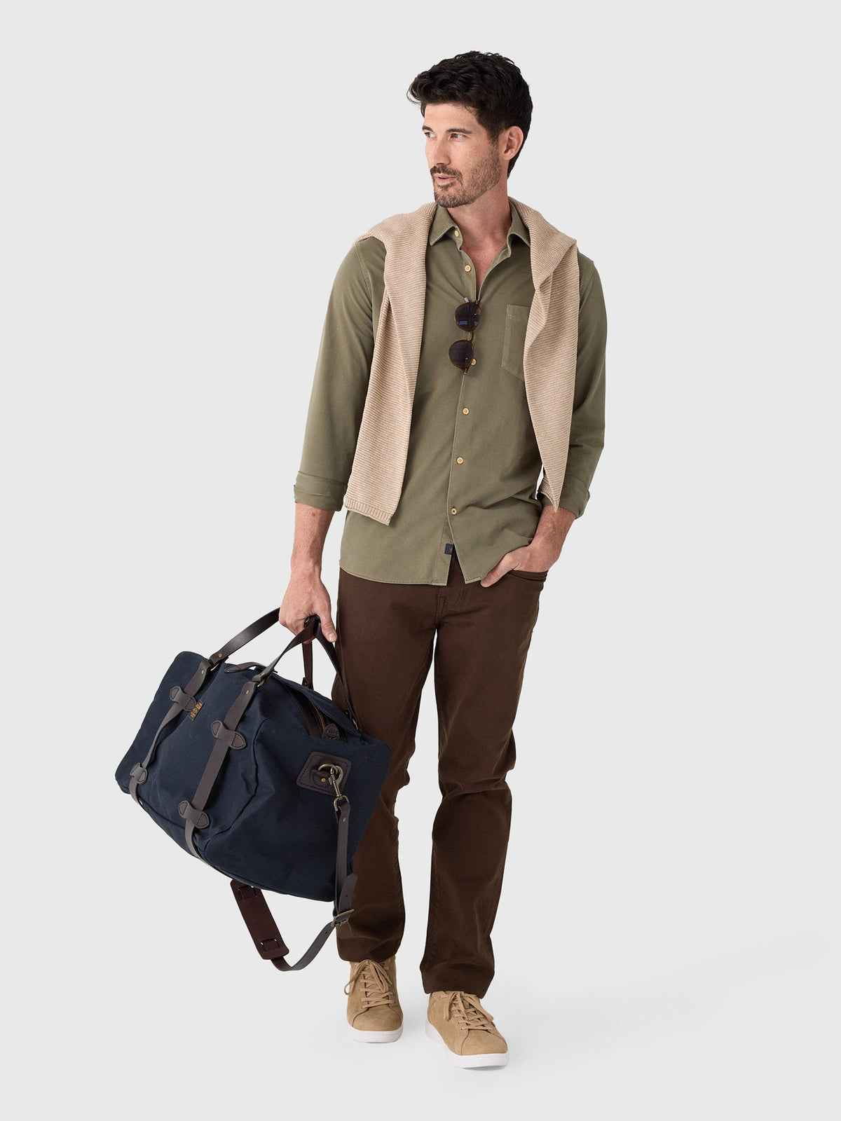 Faherty Brand Men's Costa Piqué Shirt
