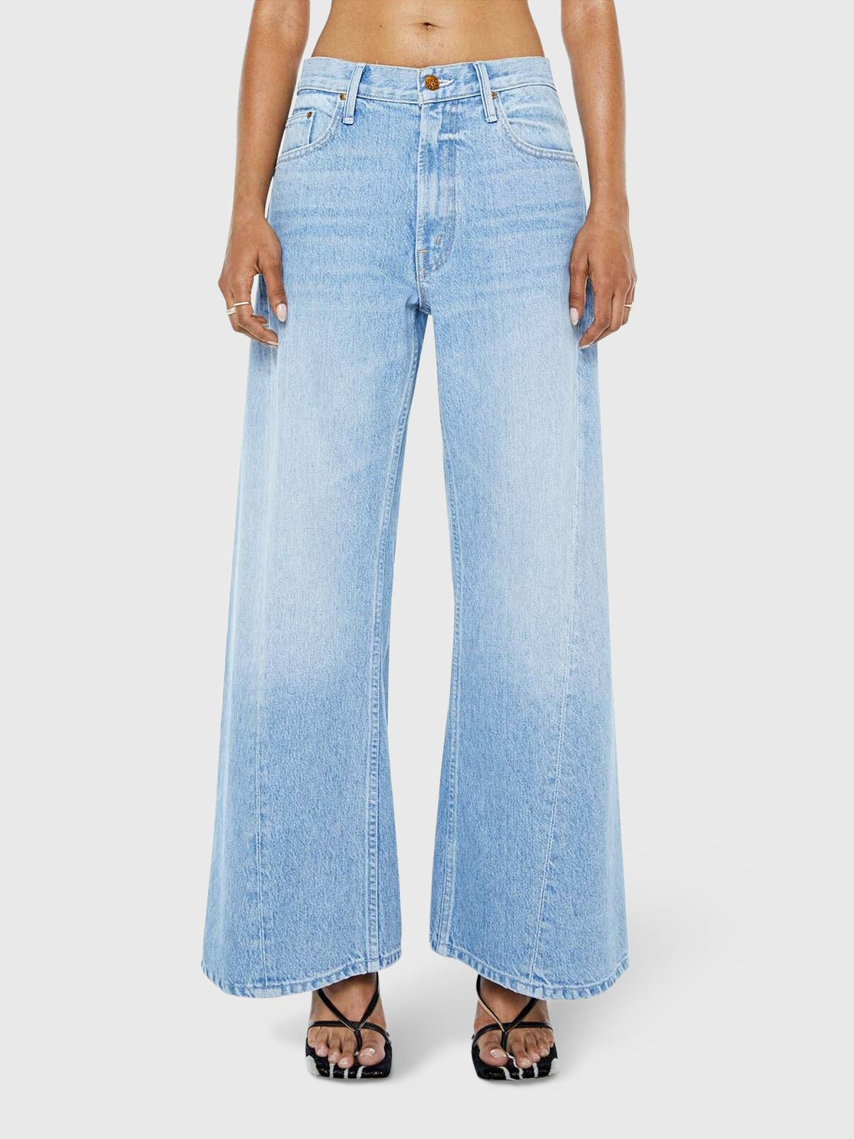 Mother Women's Petites The Lil' Lemon Twist Sneak Jean